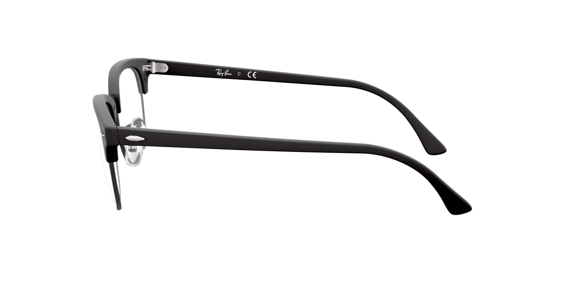 RB5154 Zwart AcetaatEyeglass Frames van B24, Zijaanzicht