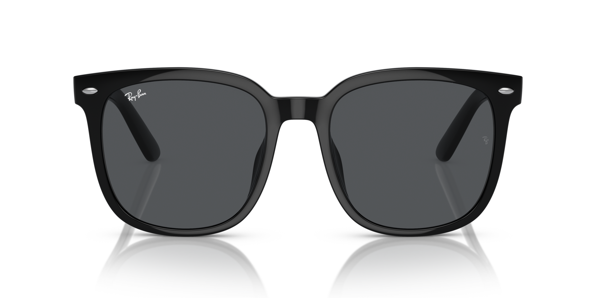 RB4401D Zwart KunststofSunglass Frames van B24, Vooraanzicht
