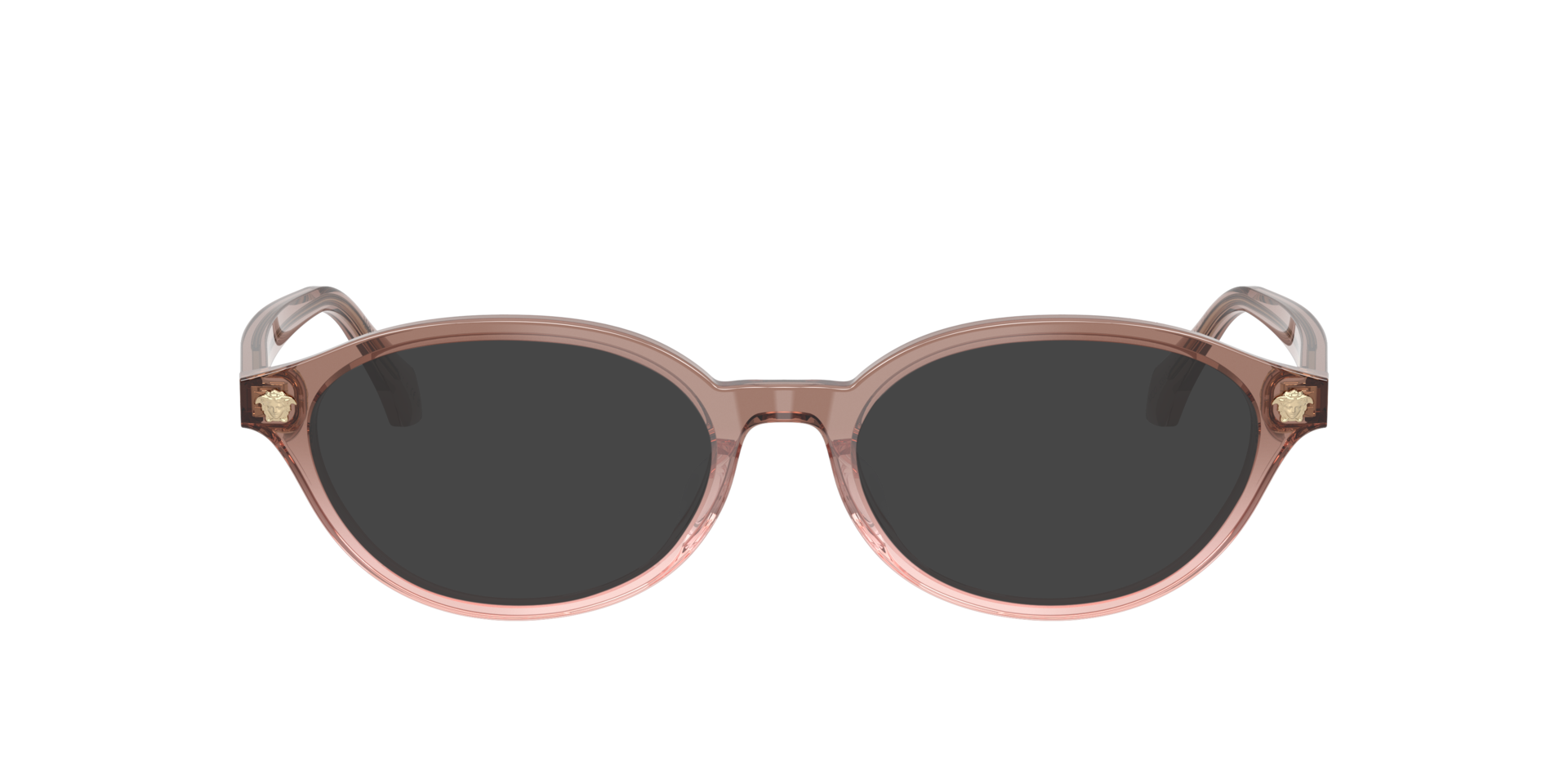 VE3393D Brown & Pink AcetaatEyeglass Frames van B24, met getinte lenzen