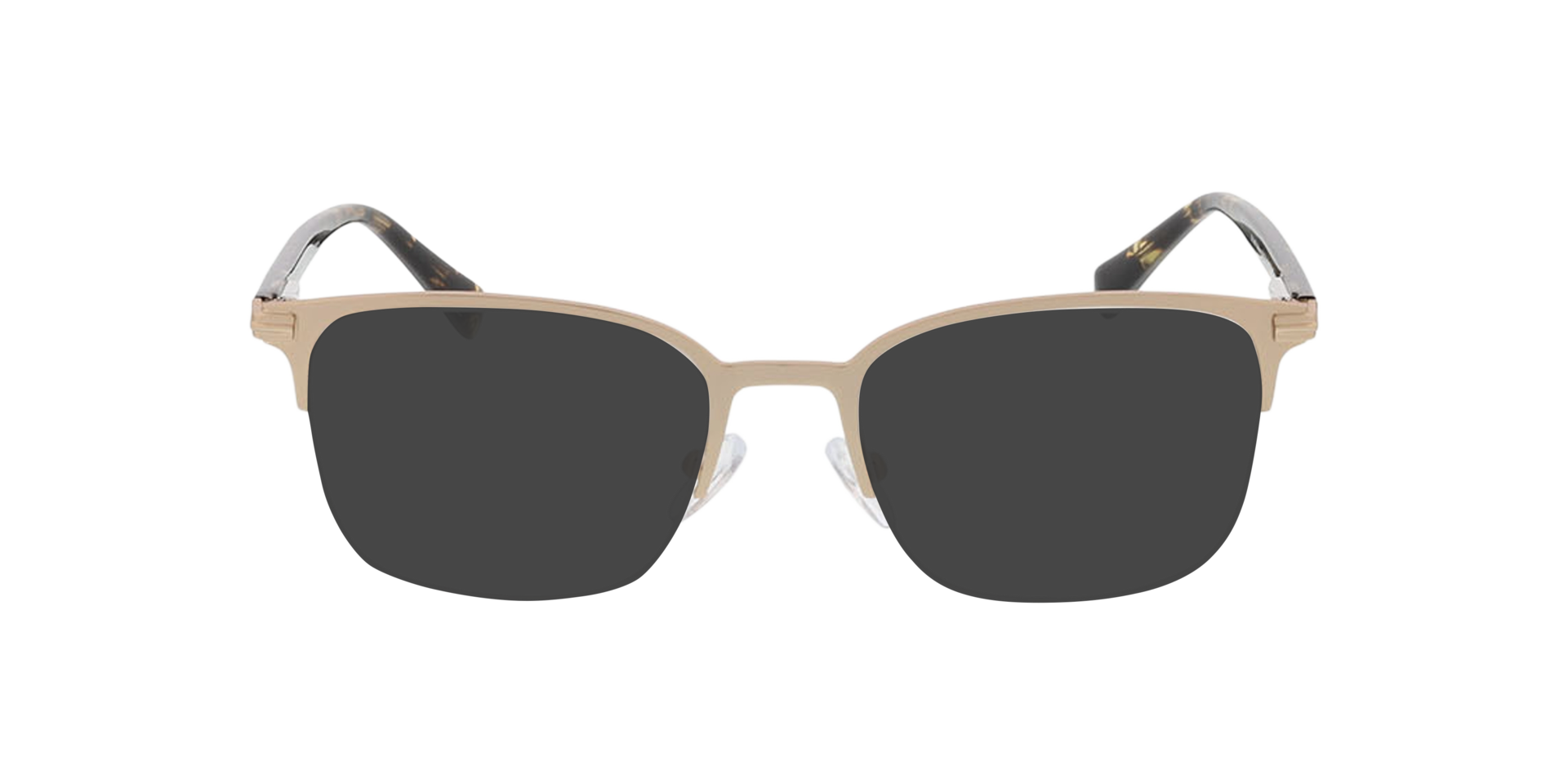 Alabama Matt Gold  &  Havana MetallEyeglass Frames von B24, mit getönten Gläsern