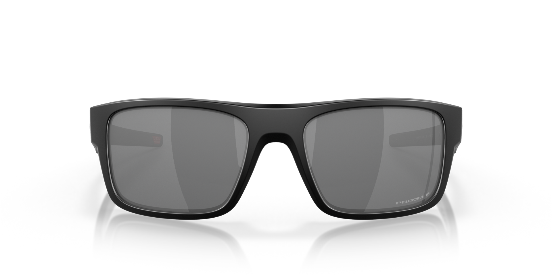 Drop Point™ Matt Schwarz KunststoffSunglass Frames von B24, Vorderansicht