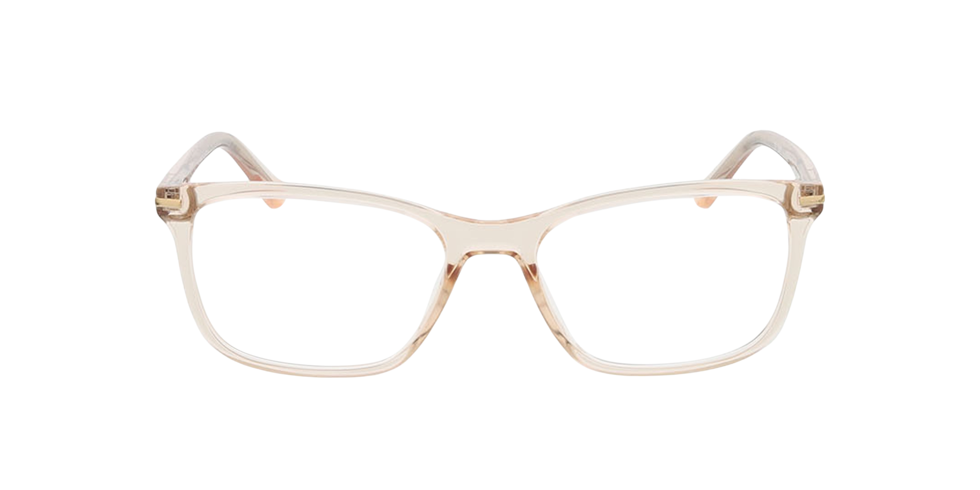 Lexington Crystal Champagne KunststofEyeglass Frames van B24, Vooraanzicht