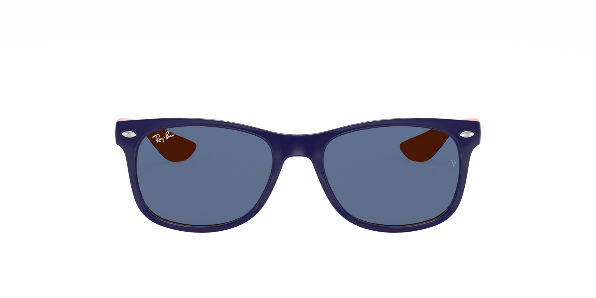 Blau auf Orange RB9052S -  Plastic Sonnenbrillen