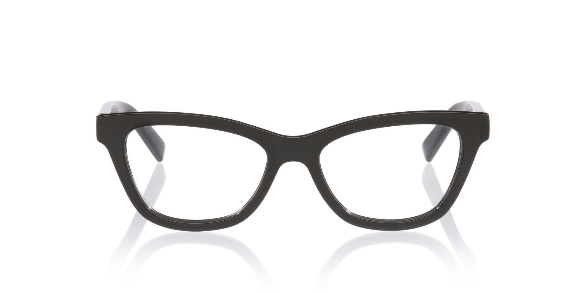 GG1983O Zwart KunststofEyeglass Frames van B24, Vooraanzicht