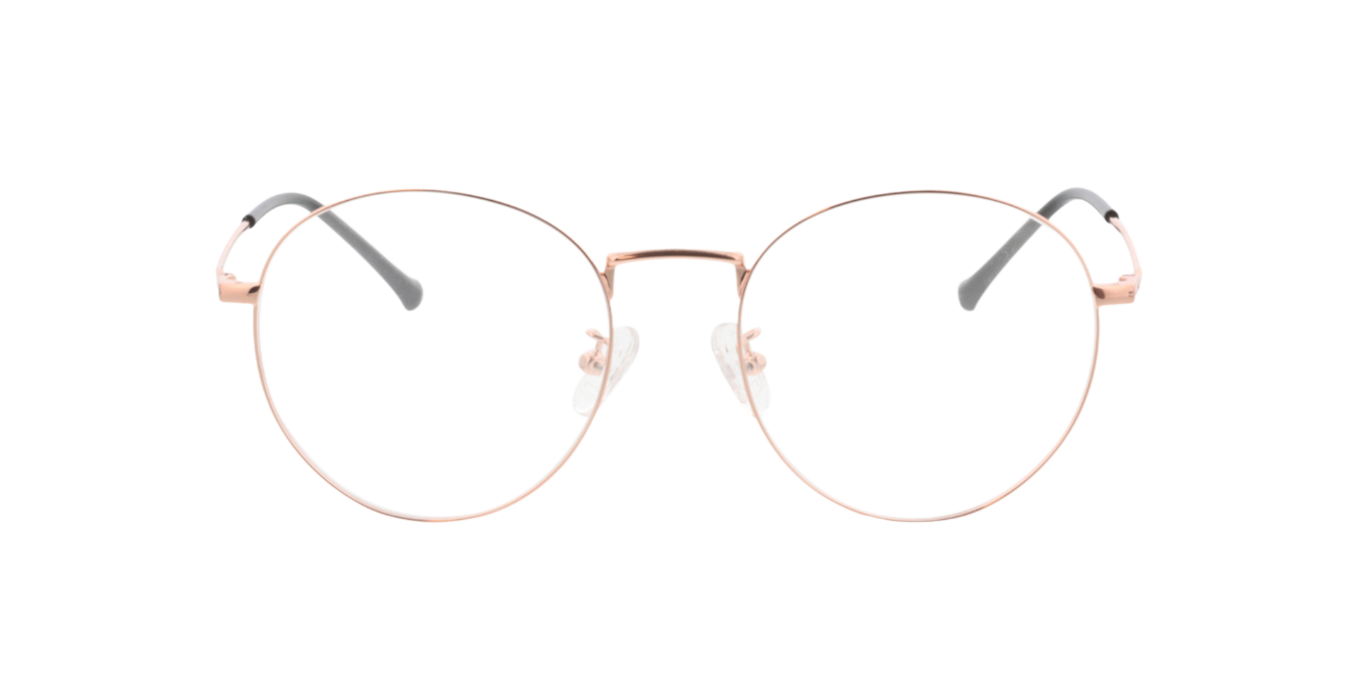 Eden Roségoud MetaalEyeglass Frames van B24, Vooraanzicht