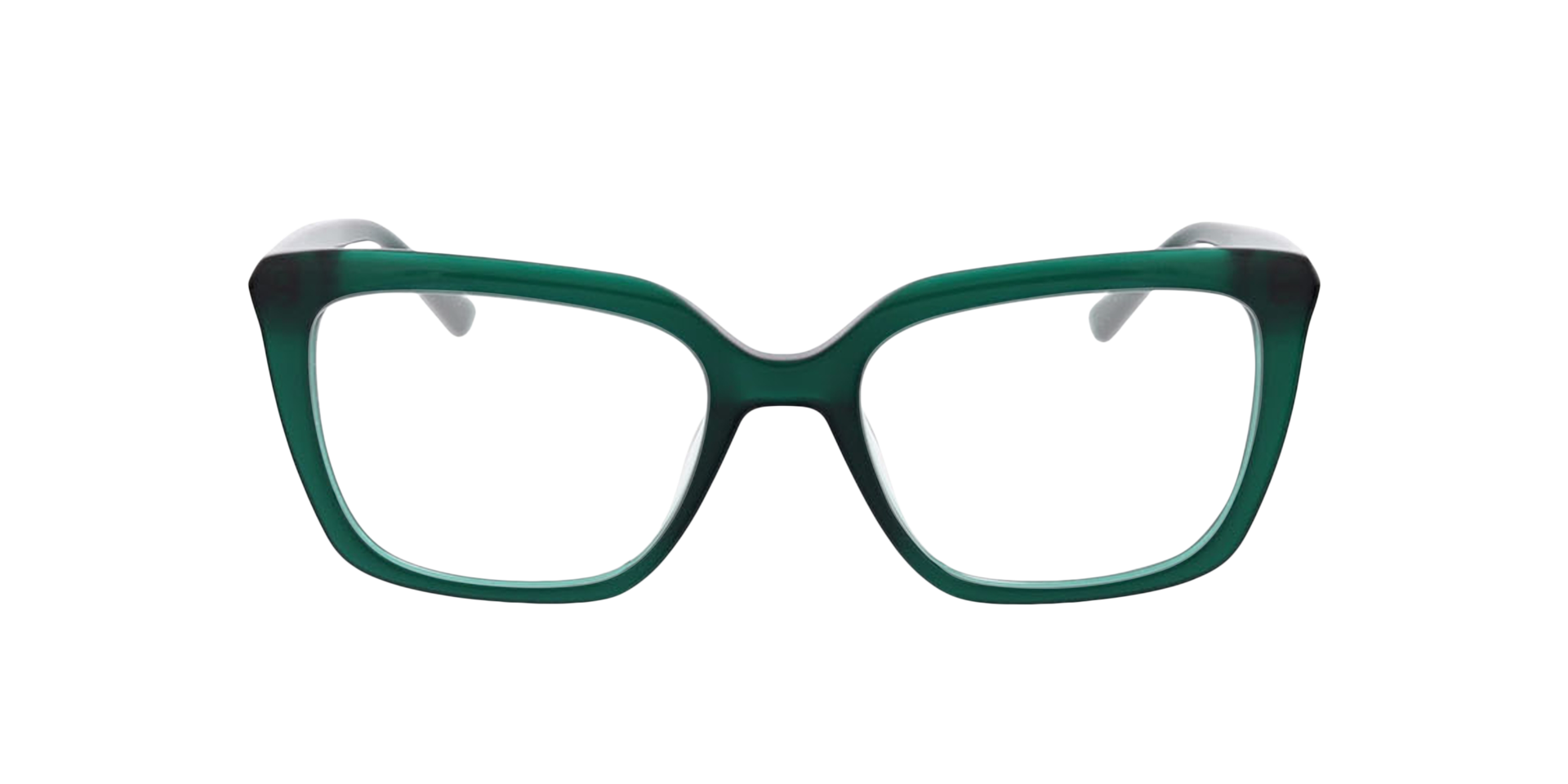 Whitney Crystal Grün AcetatEyeglass Frames von B24, Vorderansicht