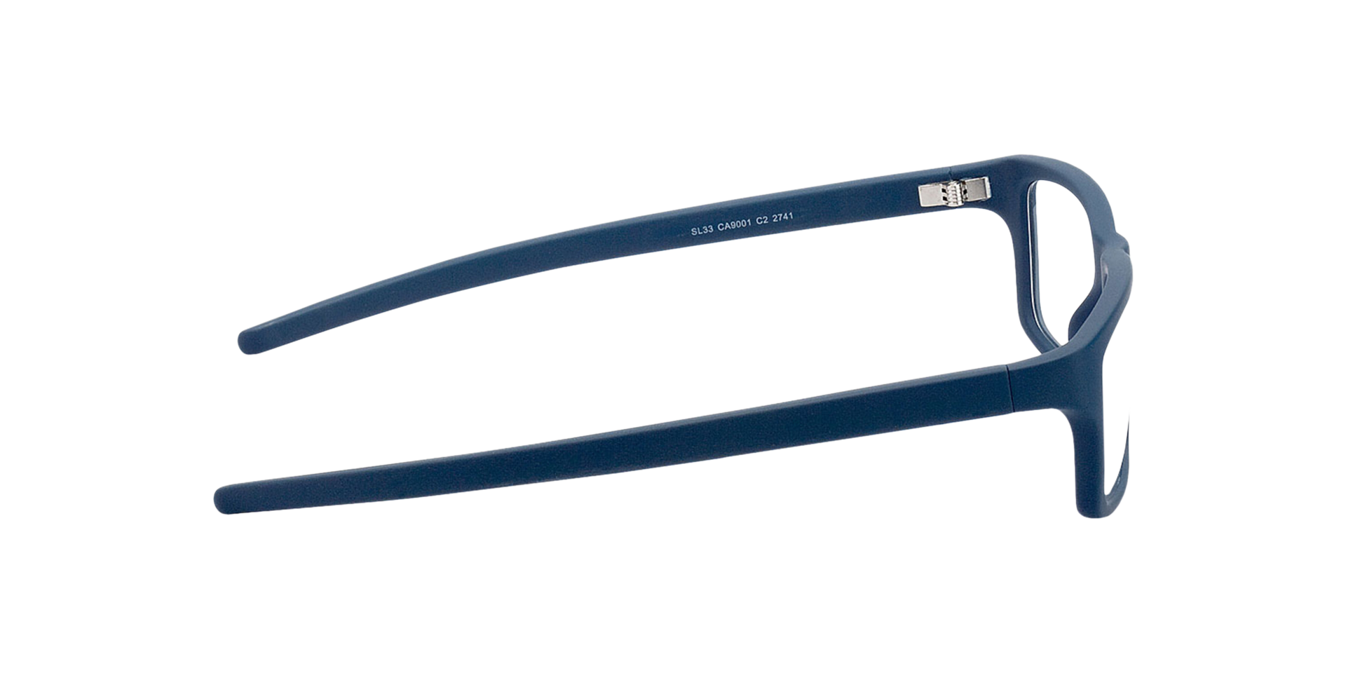 Nador Donkerblauw KunststofEyeglass Frames van B24, Zijaanzicht