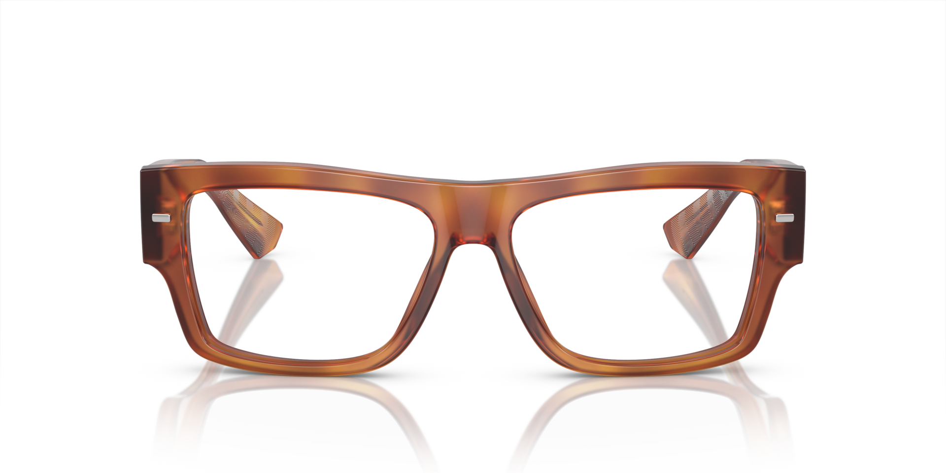 DG3379 Ginger Havana AcetaatEyeglass Frames van B24, Vooraanzicht