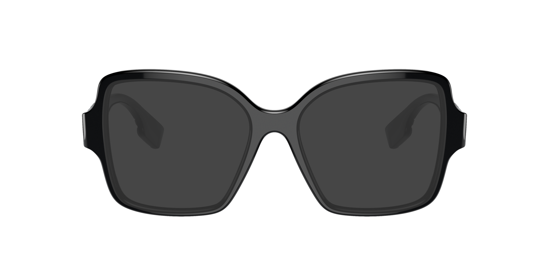 BE2374 Schwarz AcetatEyeglass Frames von B24, mit getönten Gläsern