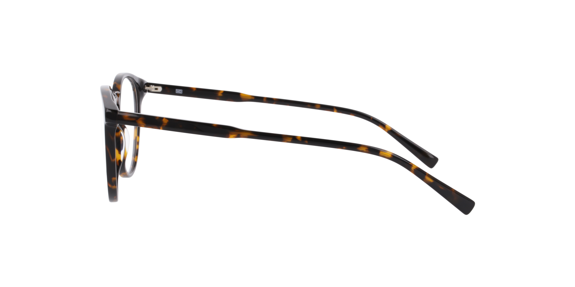 Ottawa Havana AcetaatEyeglass Frames van B24, Zijaanzicht