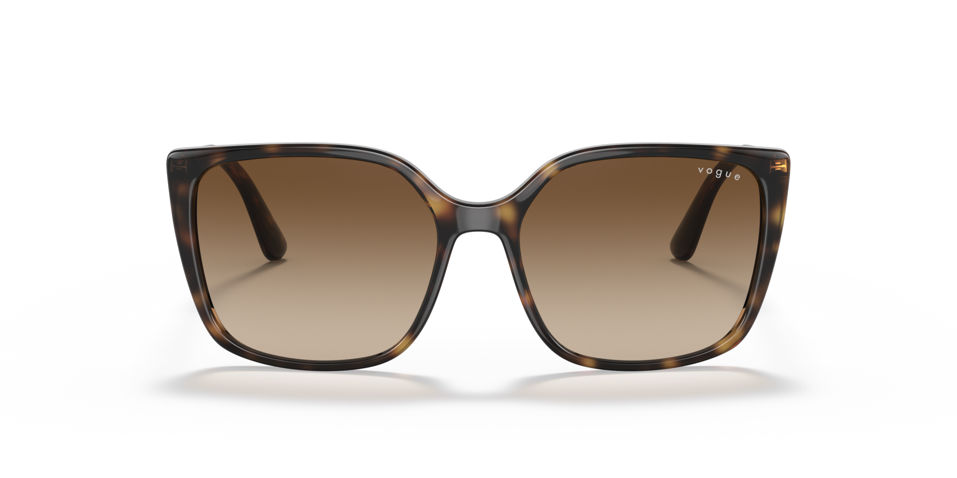 VO5353S Dunkelhavana KunststoffSunglass Frames von B24, Vorderansicht