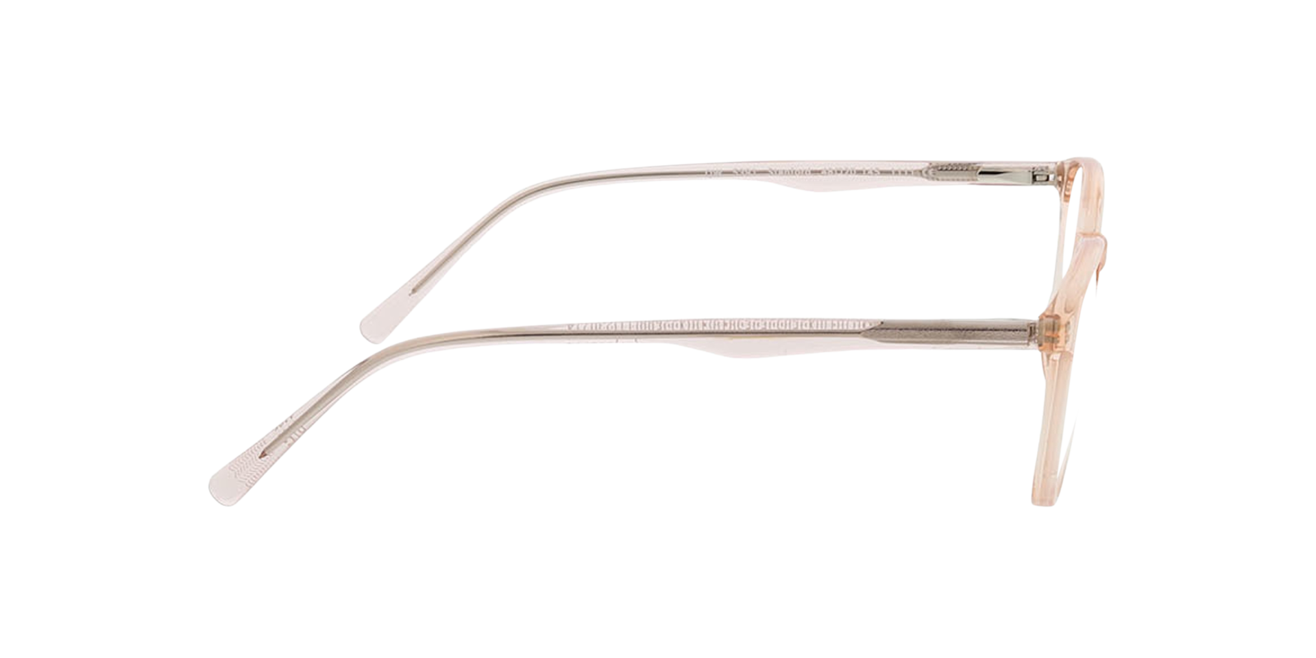Stanford Crystal Nude KunststoffEyeglass Frames von B24, Seitenansicht