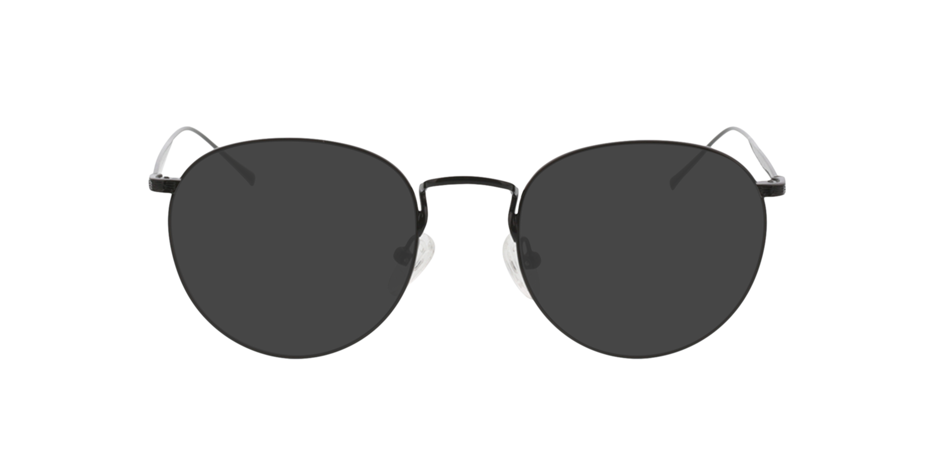 Macon Schwarz MetallEyeglass Frames von B24, mit getönten Gläsern