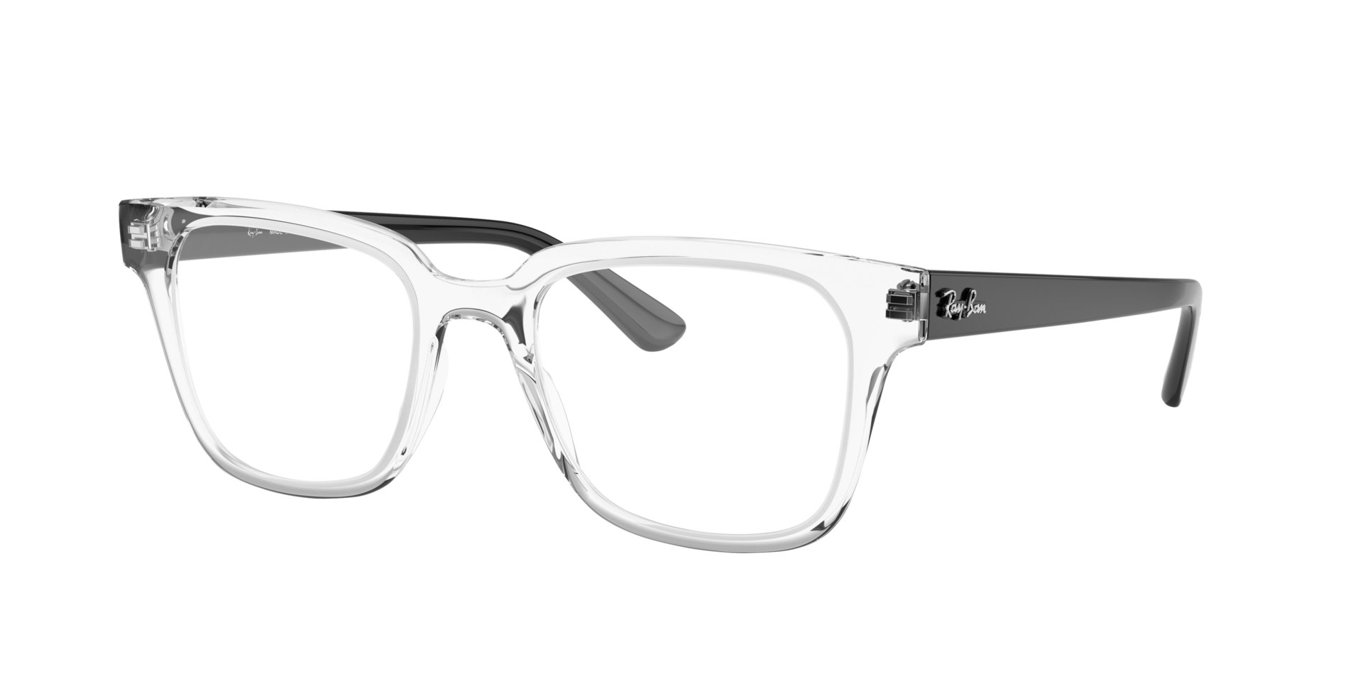 RB4323V Transparent KunststoffEyeglass Frames von B24, Dreiviertelansicht