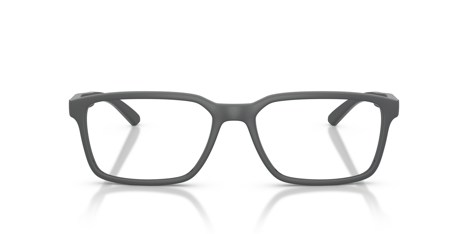 AN7293 Dark Grey Matte Inside Outside KunststoffEyeglass Frames von B24, Vorderansicht