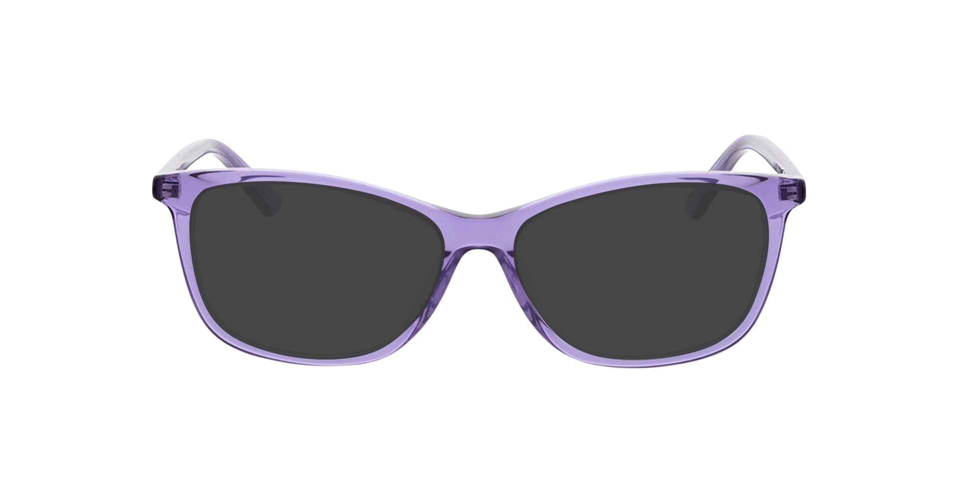 Paris Paars AcetaatEyeglass Frames van B24, met getinte lenzen