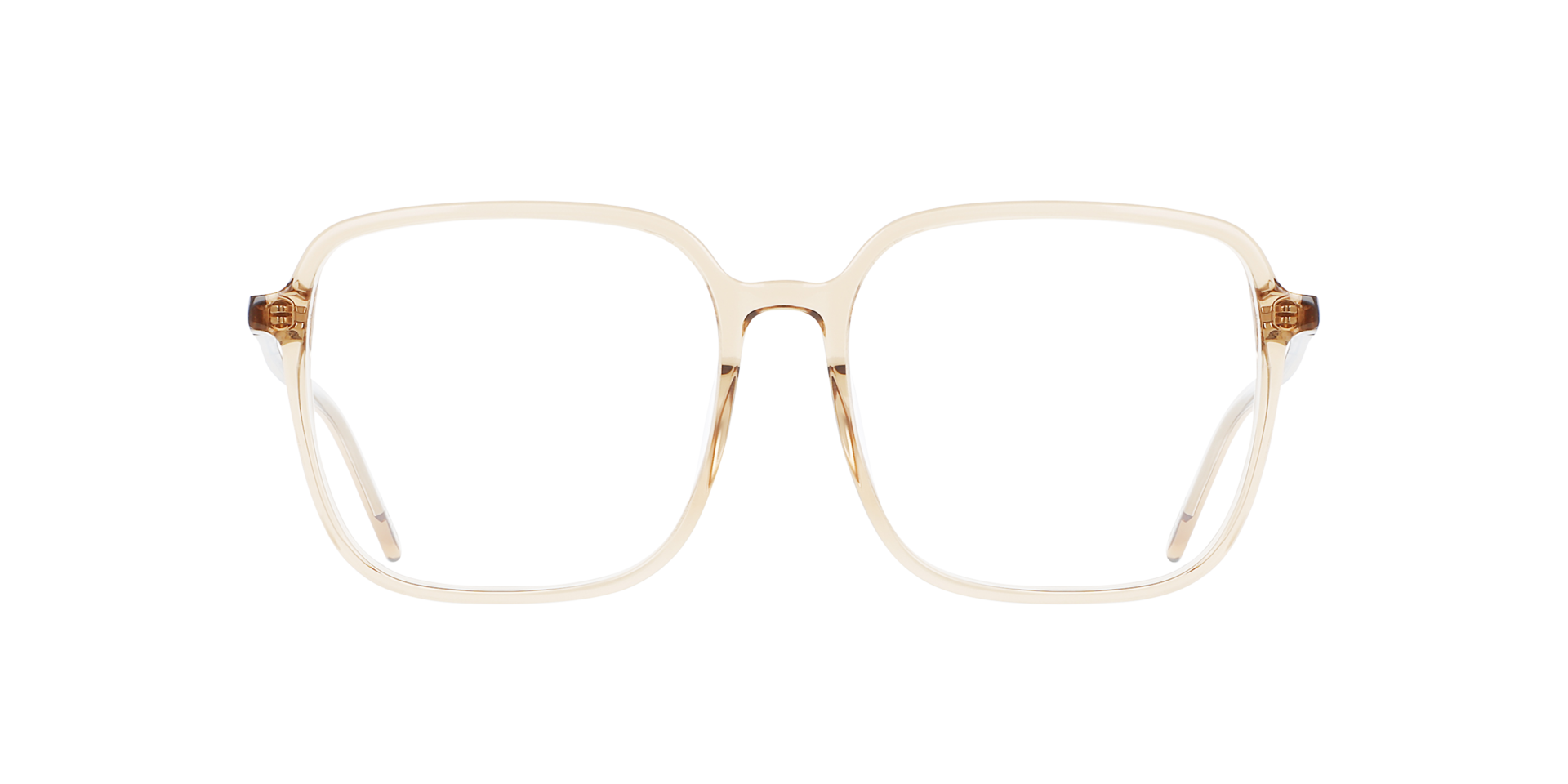 Elan Crystal Caramel AcetatEyeglass Frames von B24, Vorderansicht
