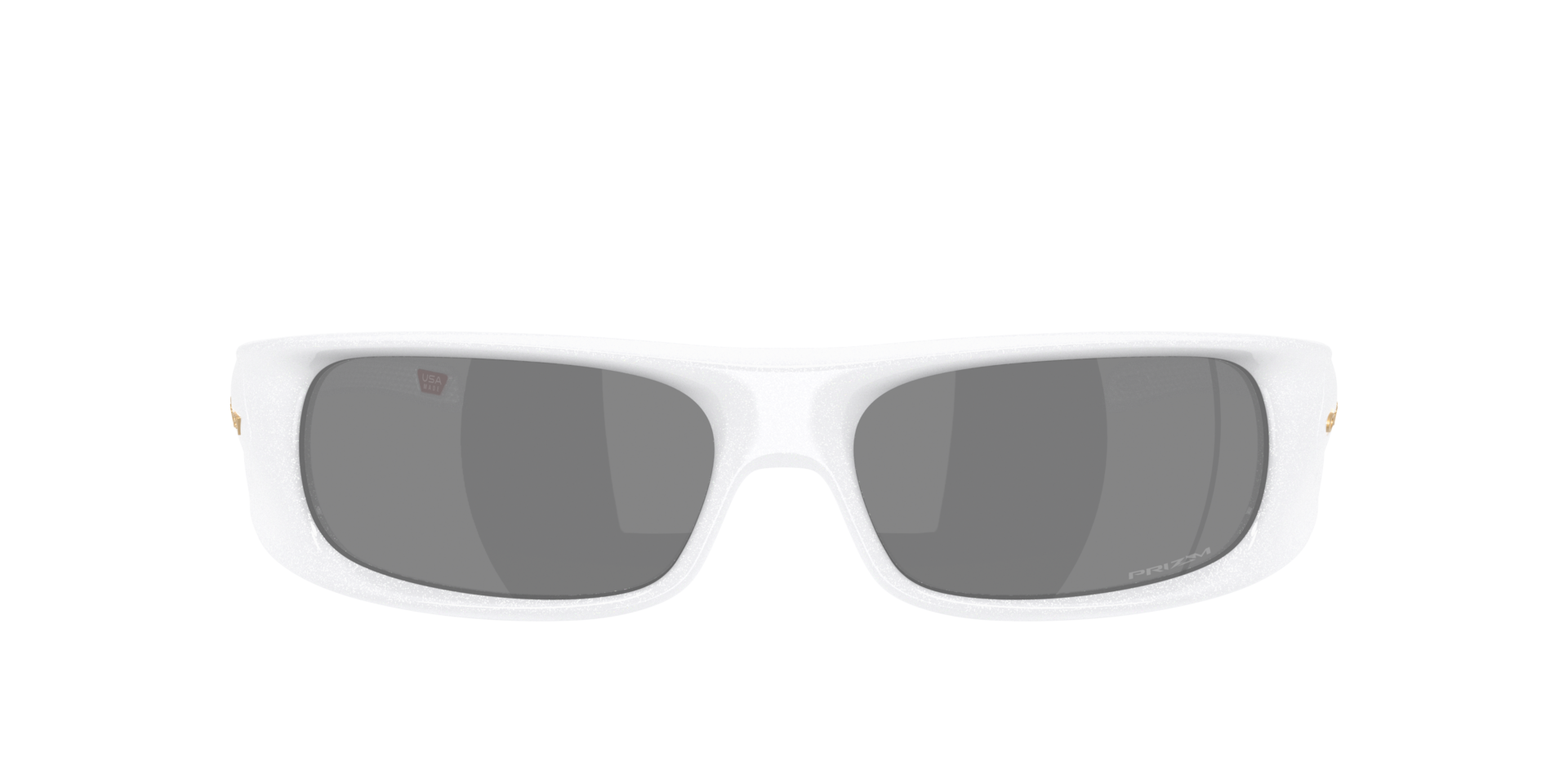 Highland Pearlized White KunststofSunglass Frames van B24, met getinte lenzen