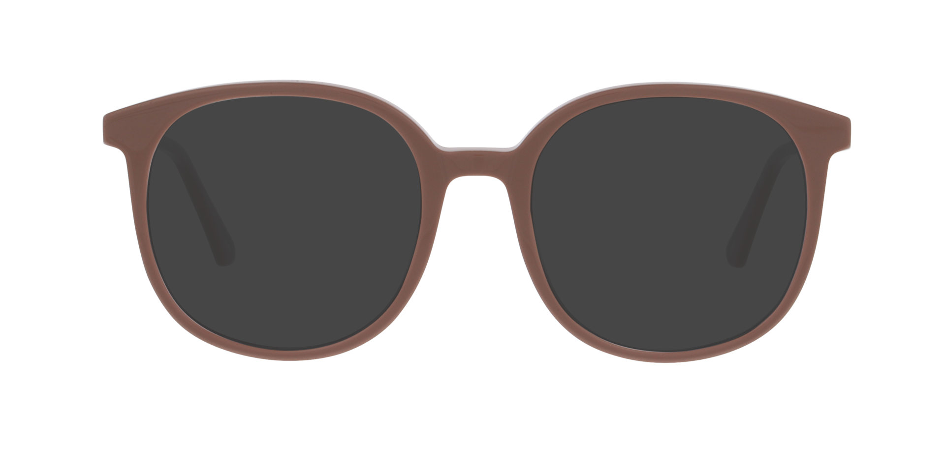 Alicia Dusty Nude AcetatEyeglass Frames von B24, mit getönten Gläsern