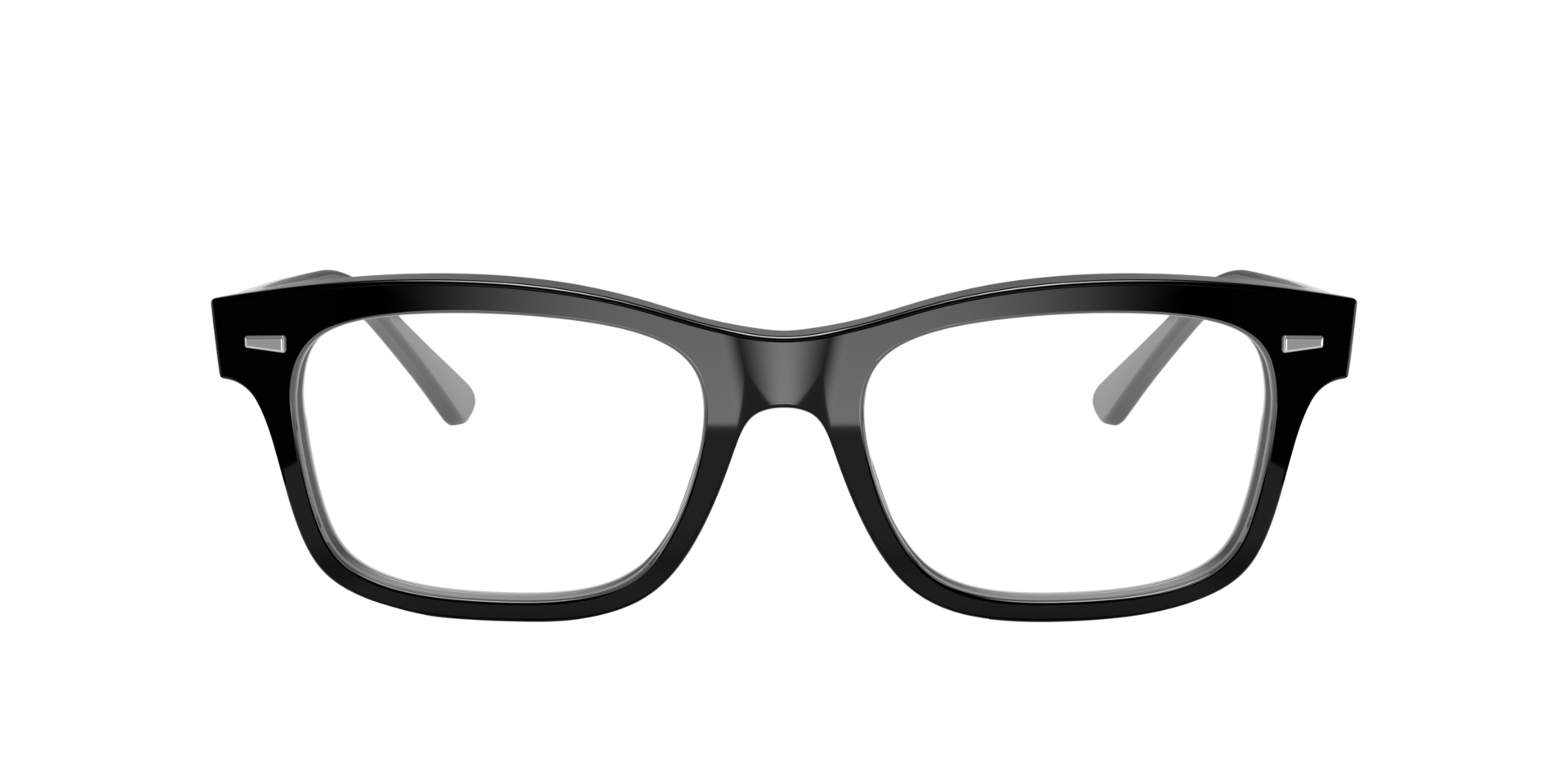 RB5383 Zwart AcetaatEyeglass Frames van B24, Vooraanzicht
