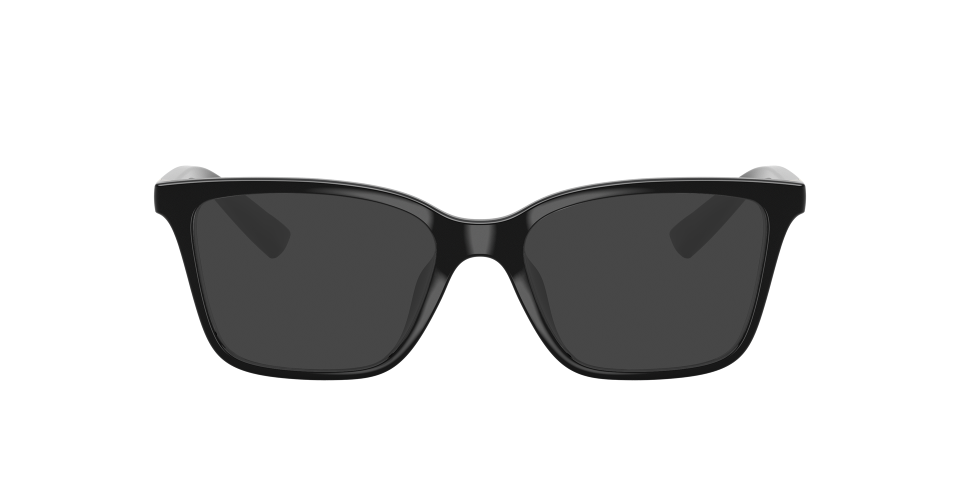 AX3146U Glanzend zwart KunststofEyeglass Frames van B24, met getinte lenzen
