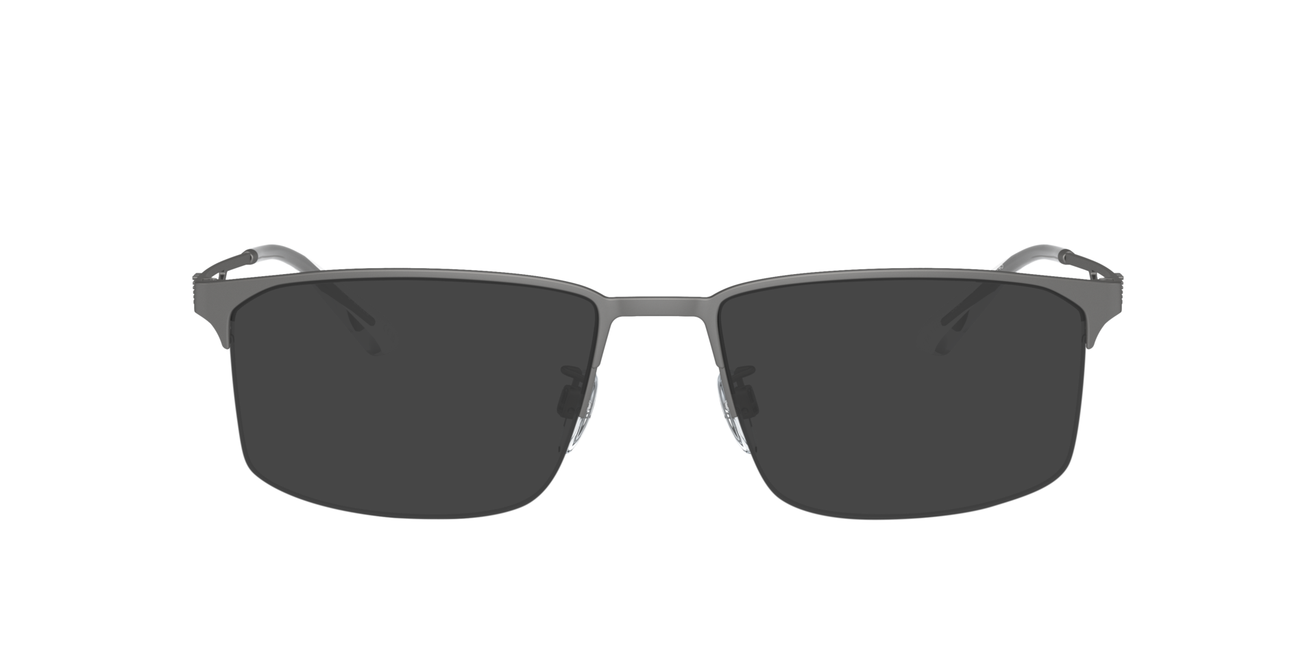 EA1143 Mat Staalgrijs MetaalEyeglass Frames van B24, met getinte lenzen