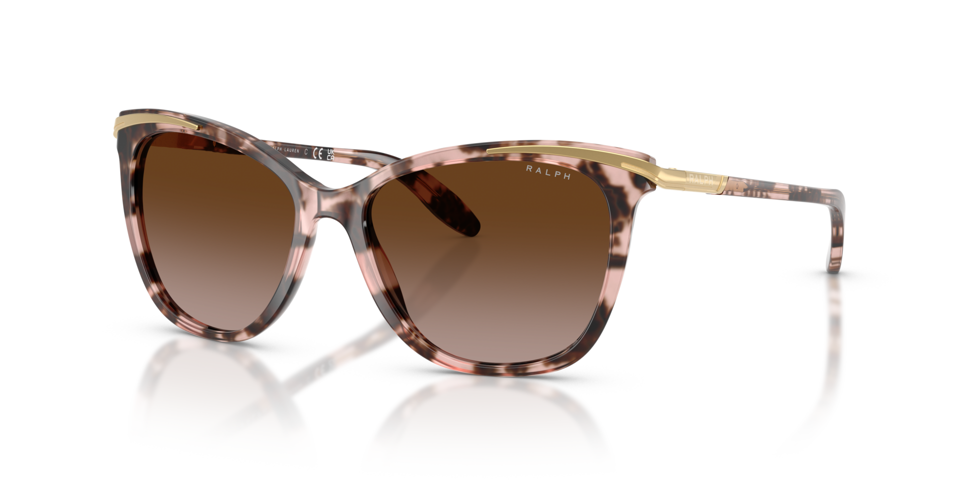 RA5203 Pink Tortoise AcetatSunglass Frames von B24, Dreiviertelansicht