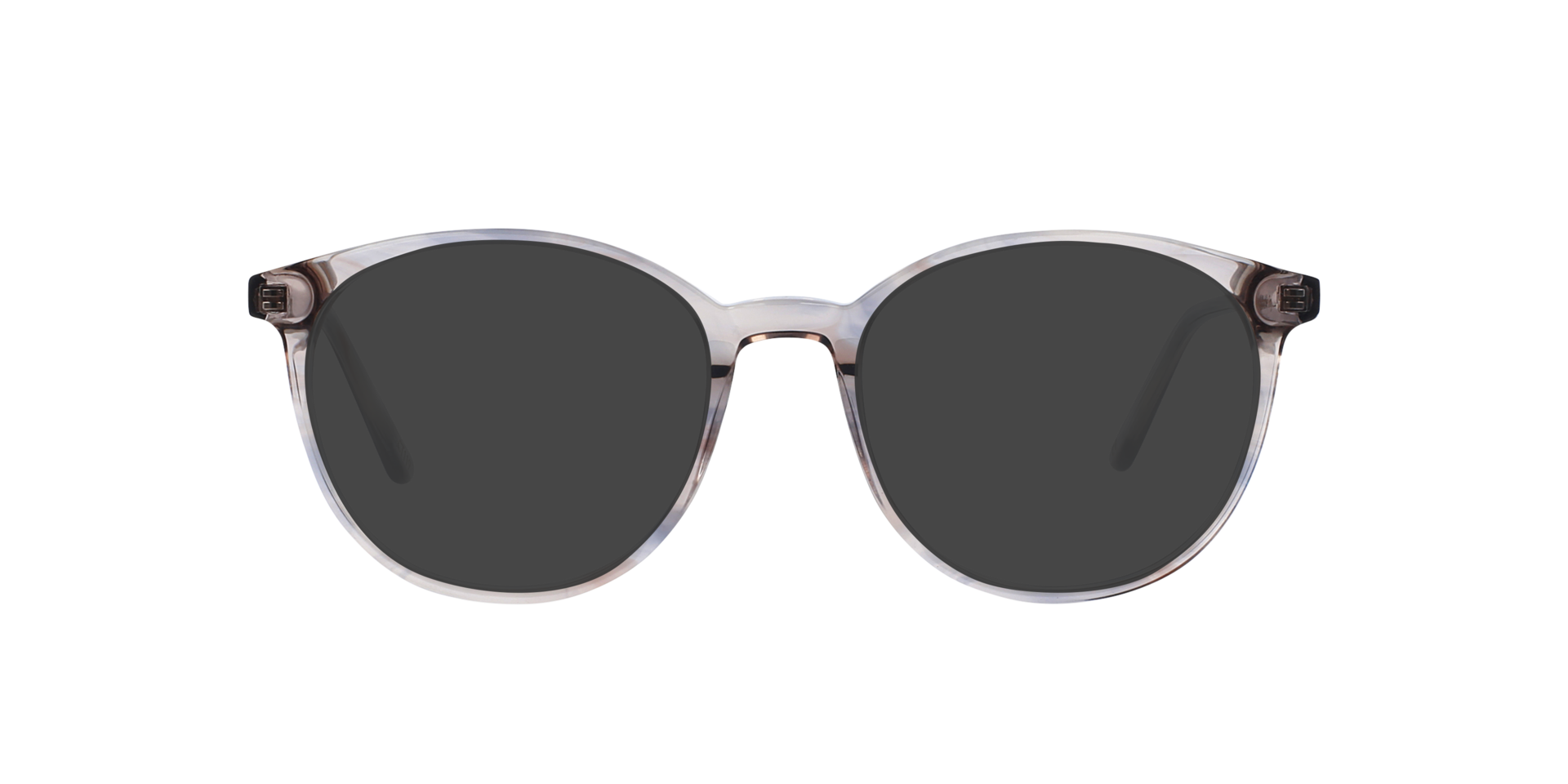 Sofia Marble Grey Stone AcetatEyeglass Frames von B24, mit getönten Gläsern