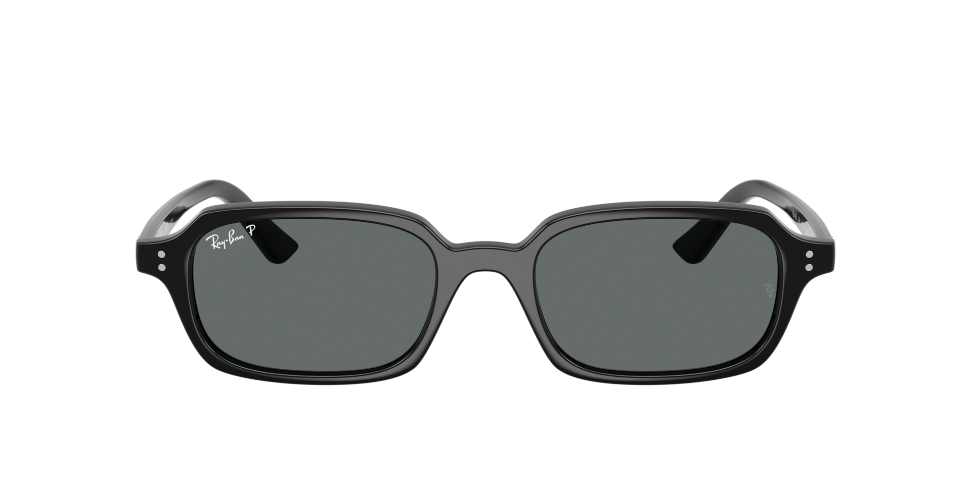 RB4455 Zwart KunststofSunglass Frames van B24, met getinte lenzen