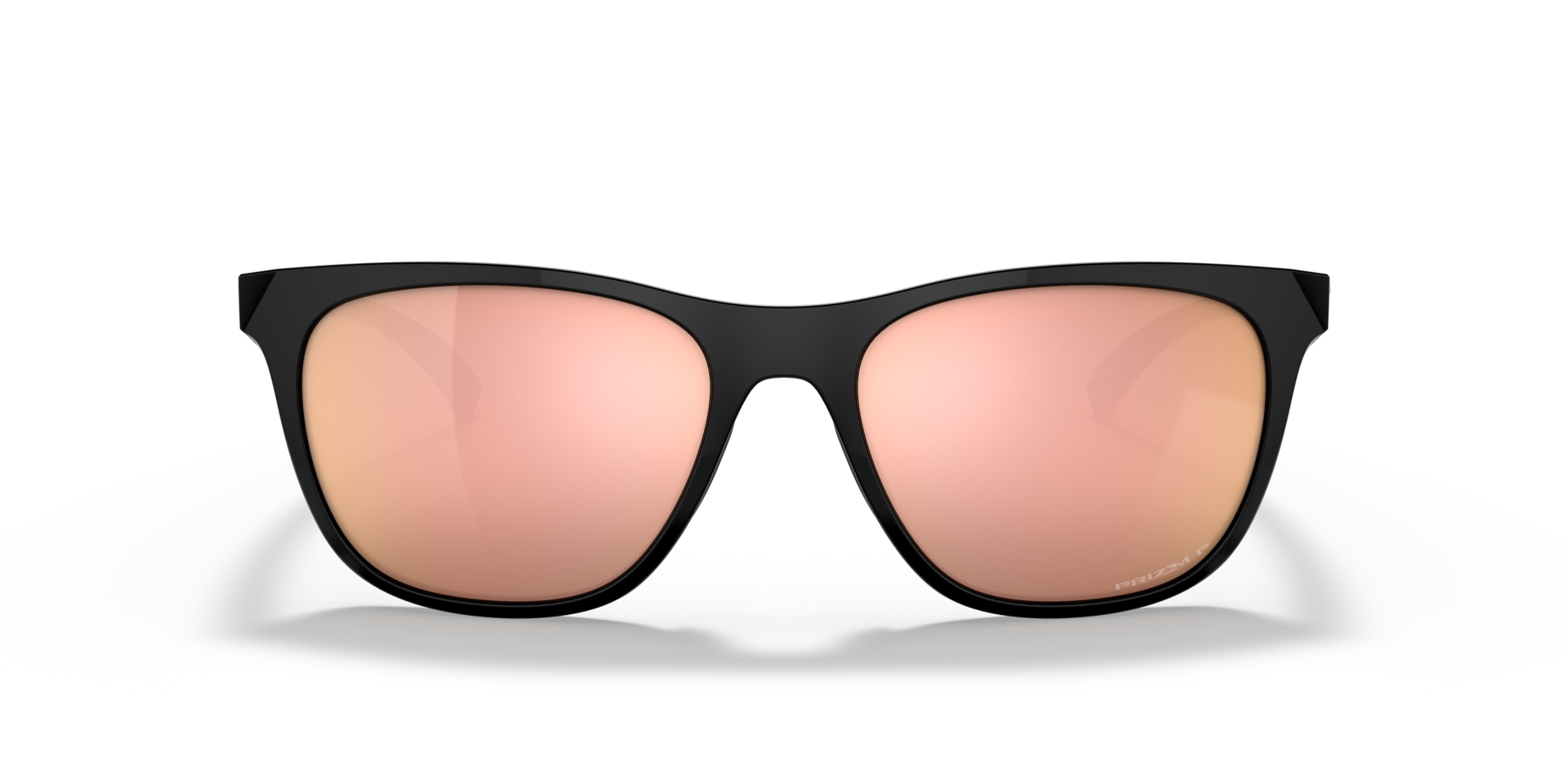 Leadline Schwarz glänzend KunststoffSunglass Frames von B24, Vorderansicht