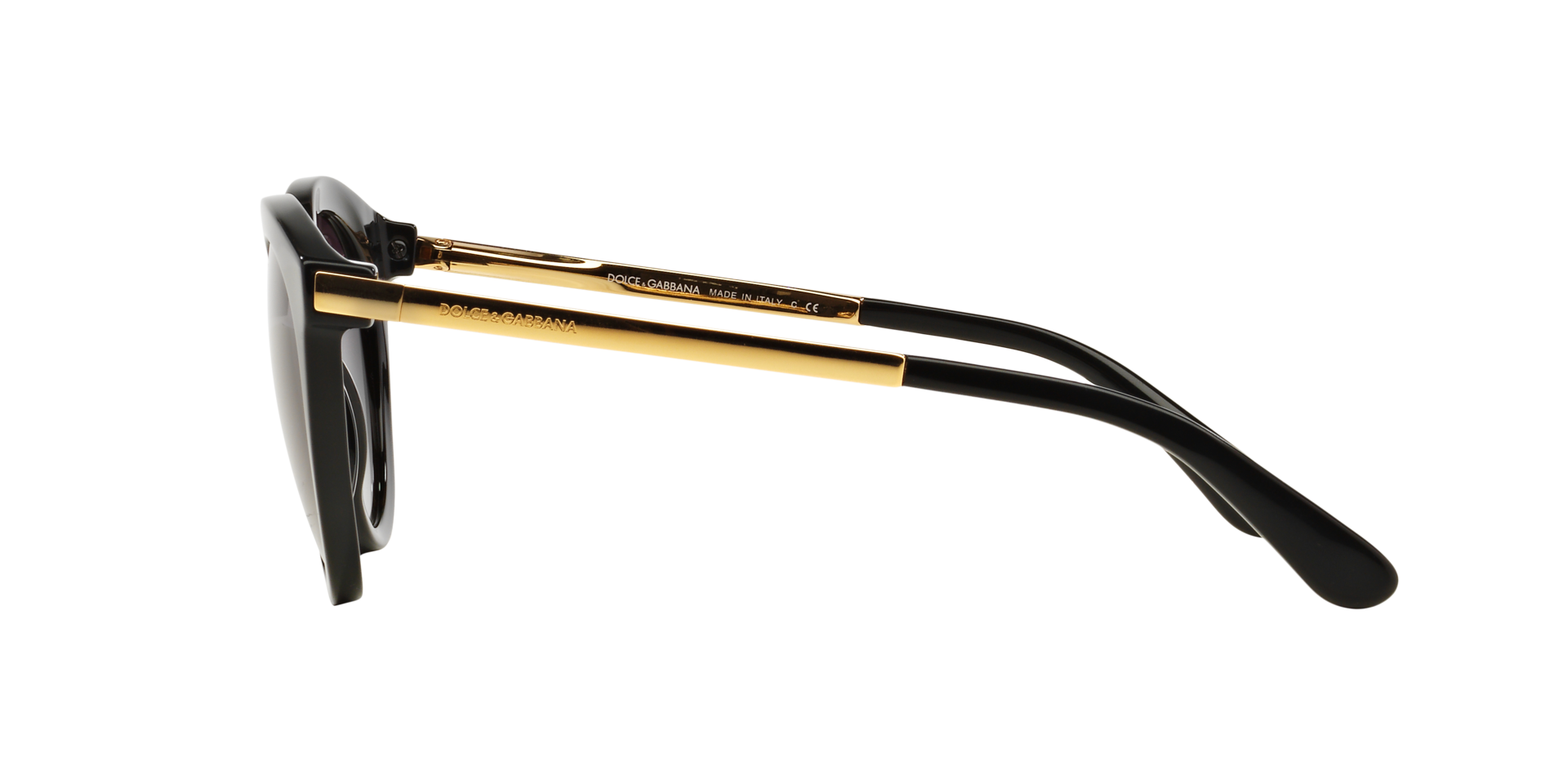 DG4268 Zwart AcetaatSunglass Frames van B24, Zijaanzicht