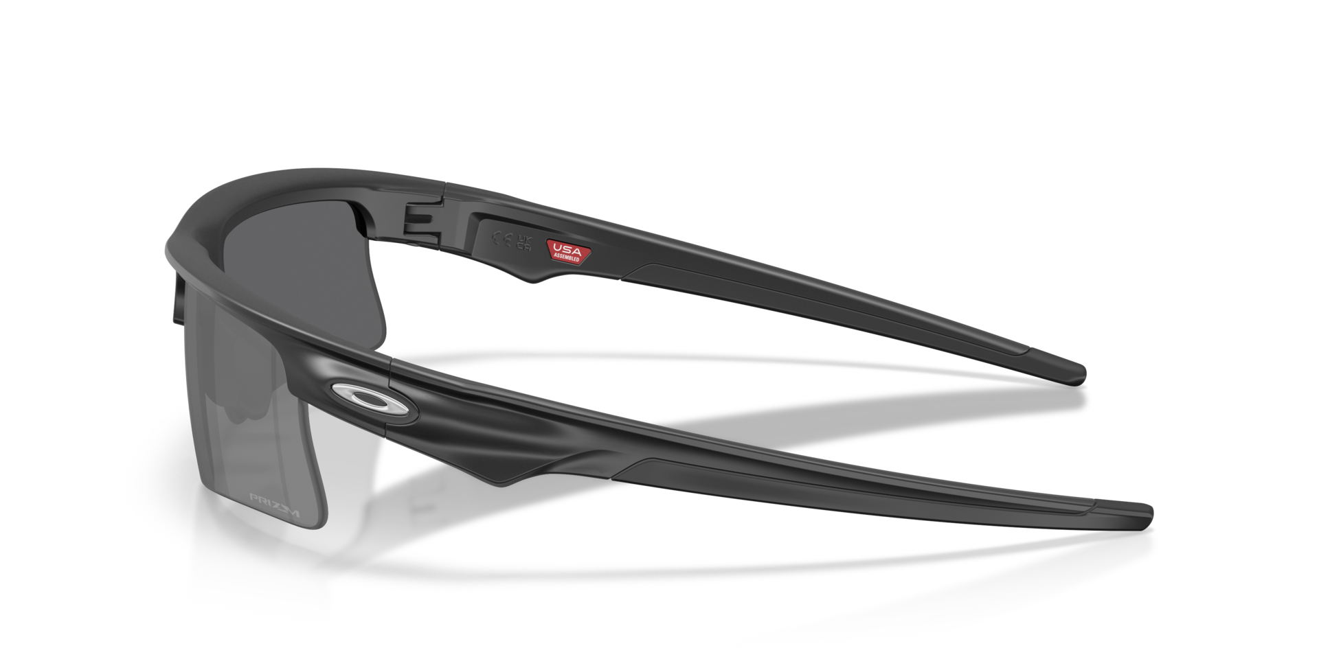 Bisphaera™ Speed Matt Schwarz KunststoffSunglass Frames von B24, Seitenansicht