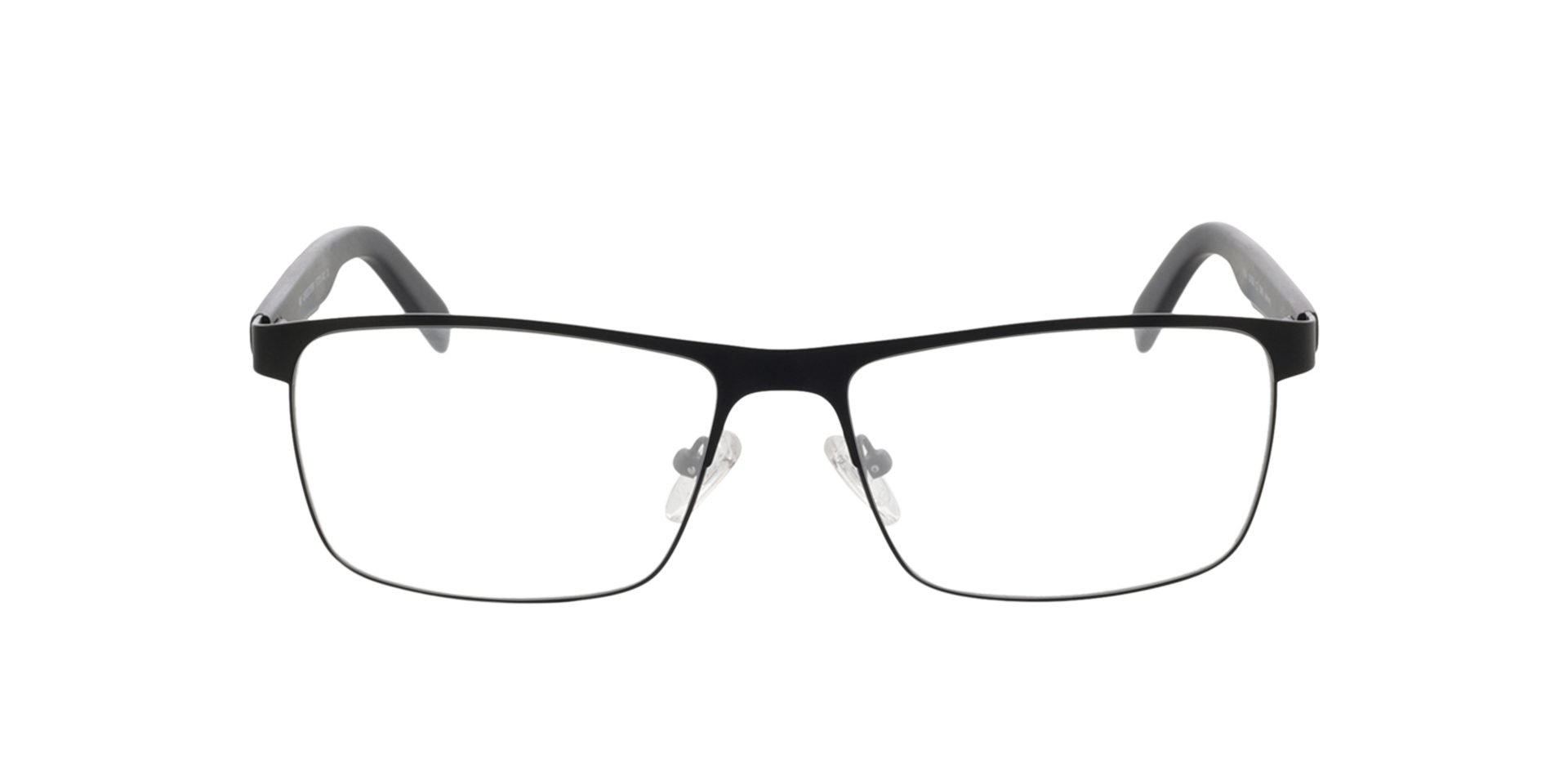 Aalborg Zwart & blauw MetaalEyeglass Frames van B24, Vooraanzicht