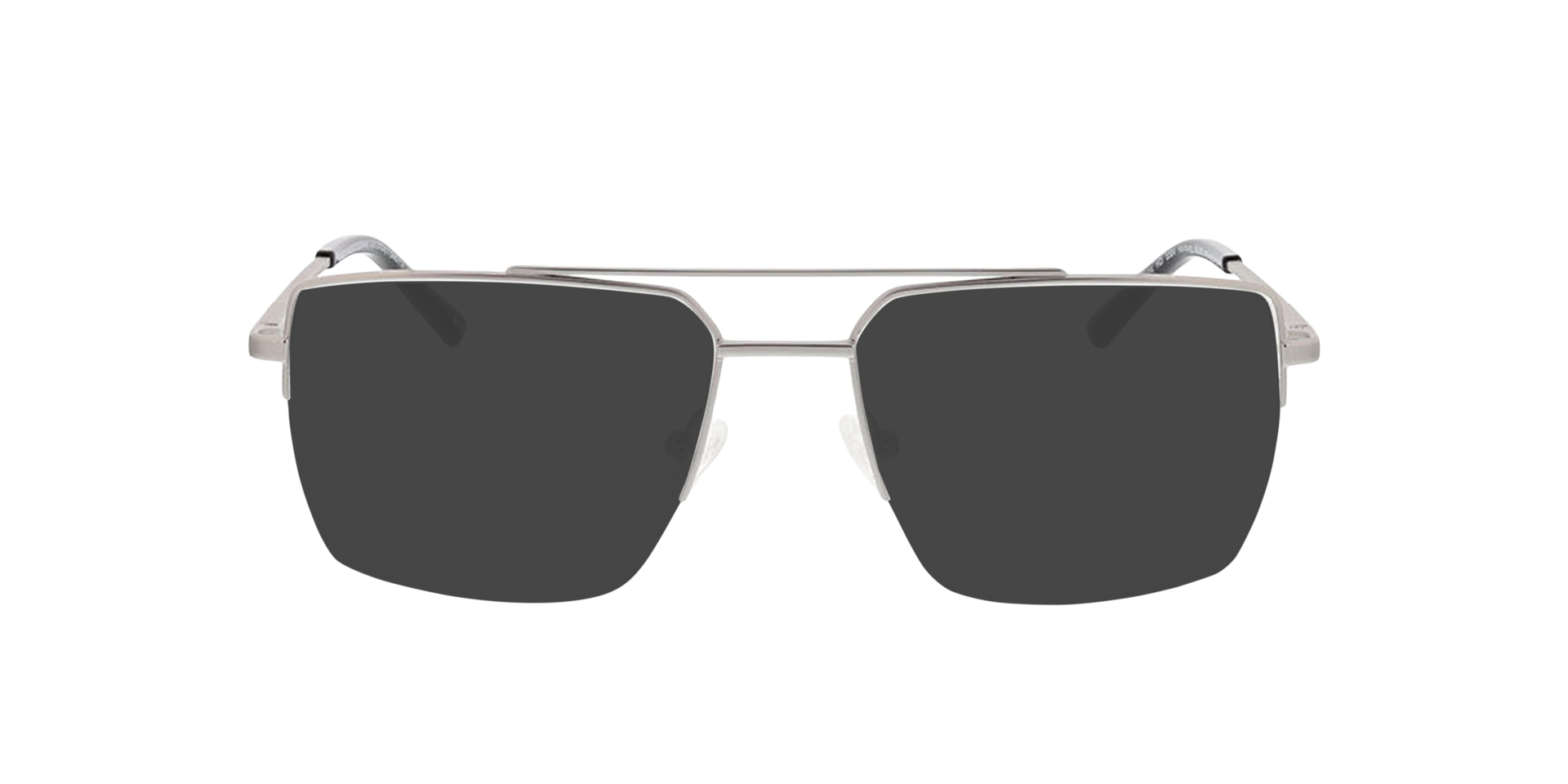 Hamburg Matzilver MetaalEyeglass Frames van B24, met getinte lenzen