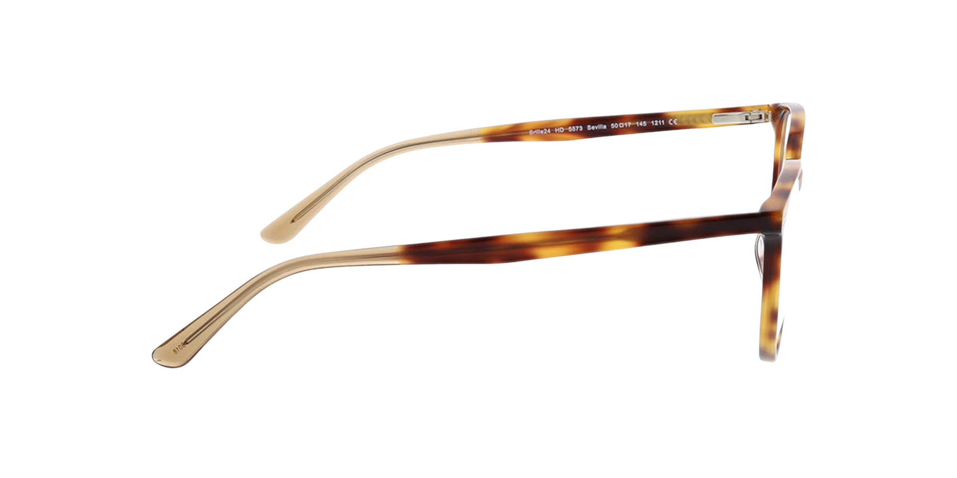 Sevilla Havana AcetaatEyeglass Frames van B24, Zijaanzicht