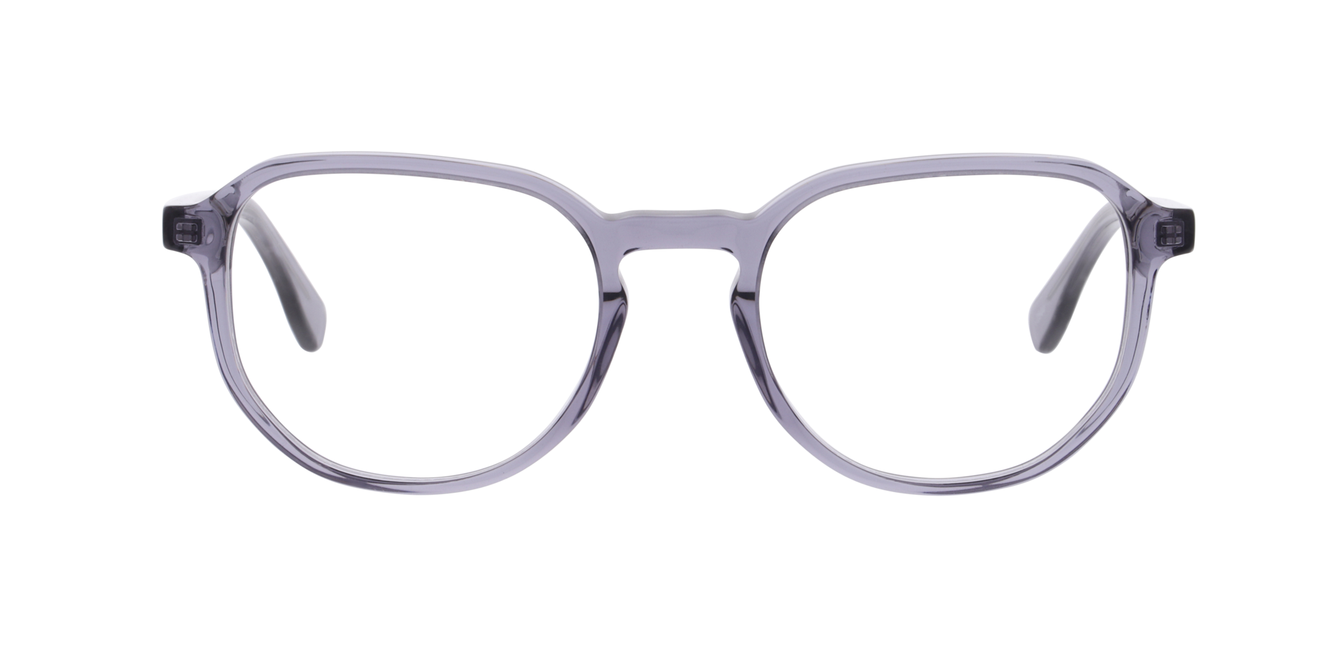 Odin Crystal Dark Grey AcetatEyeglass Frames von B24, Vorderansicht