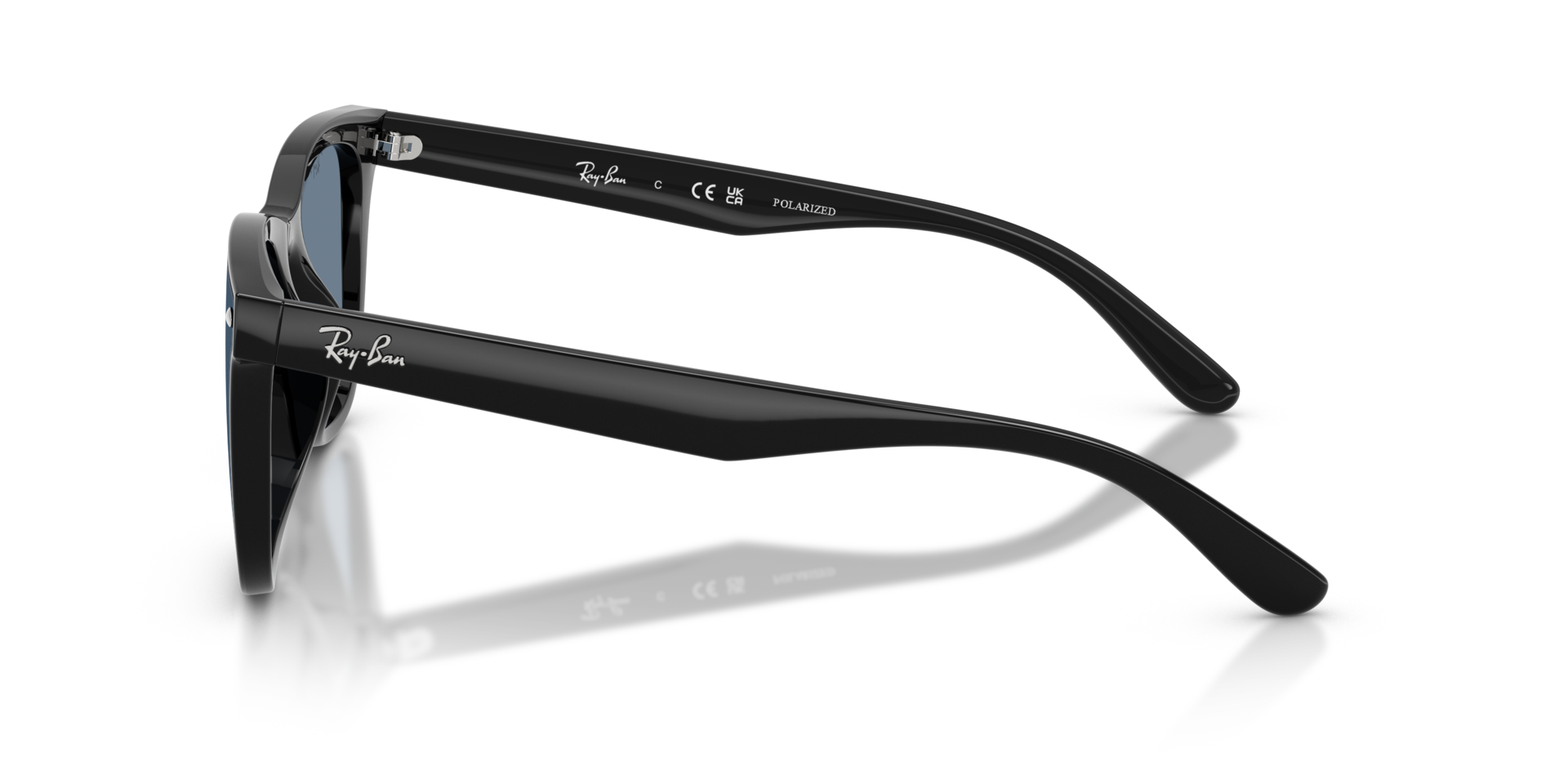 RB4420 Schwarz KunststoffSunglass Frames von B24, Seitenansicht