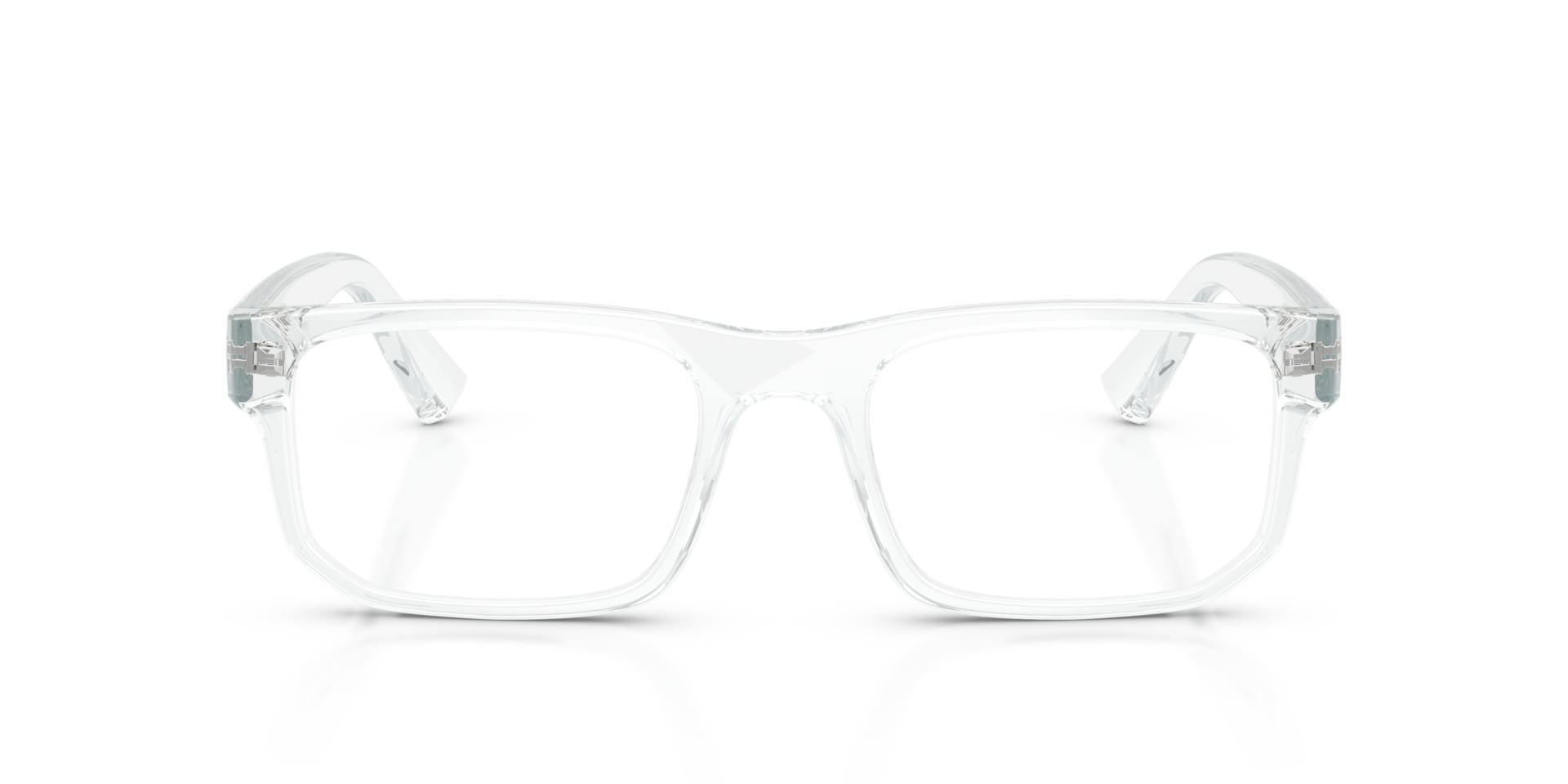 AX3135 Glanzend Kristal KunststofEyeglass Frames van B24, Vooraanzicht