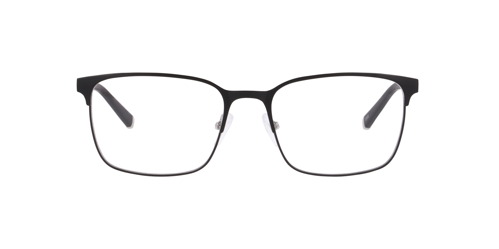 Liverpool Black & Silver MetallEyeglass Frames von B24, Vorderansicht