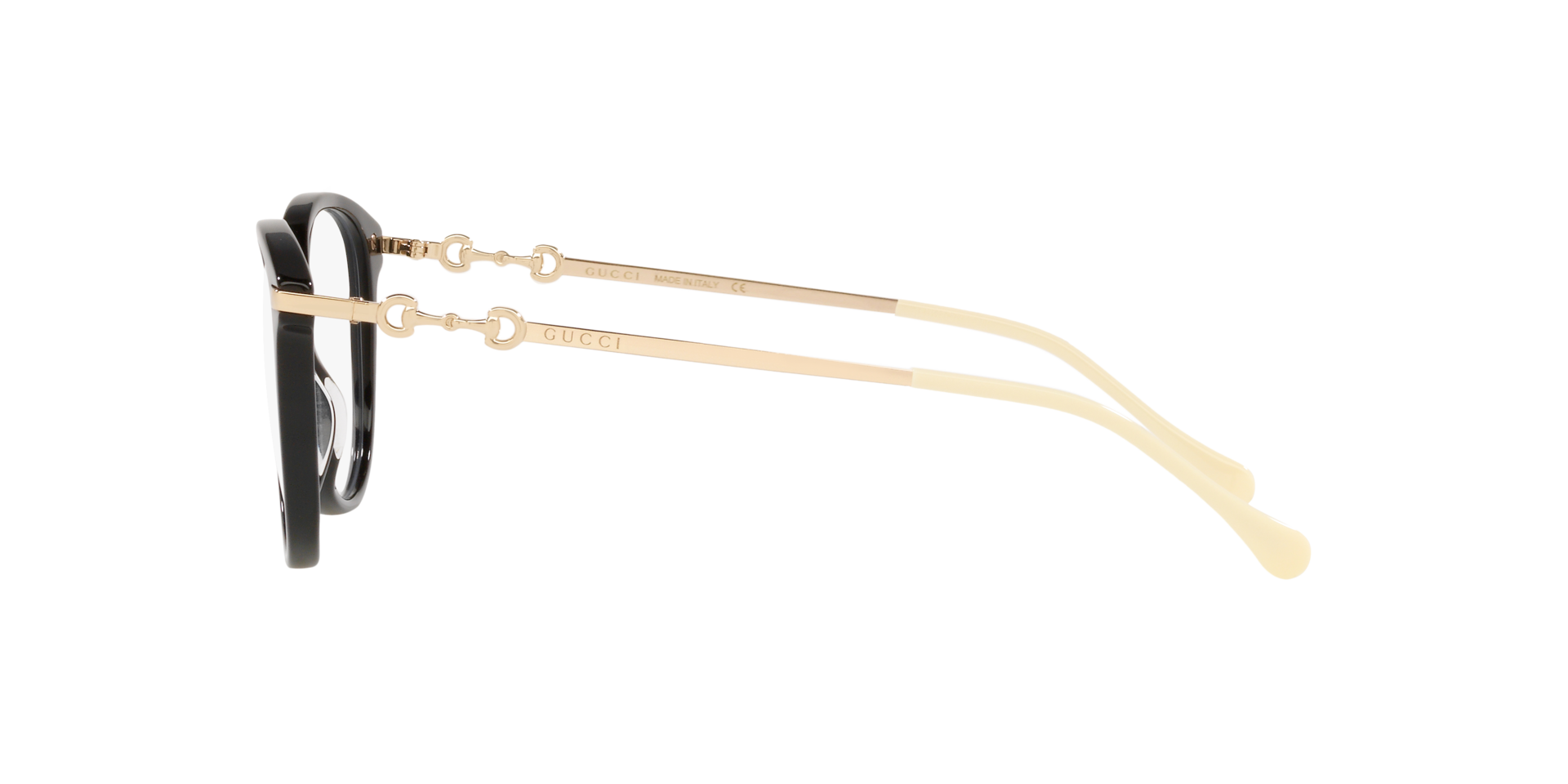 GG0967O Zwart AcetaatEyeglass Frames van B24, Zijaanzicht