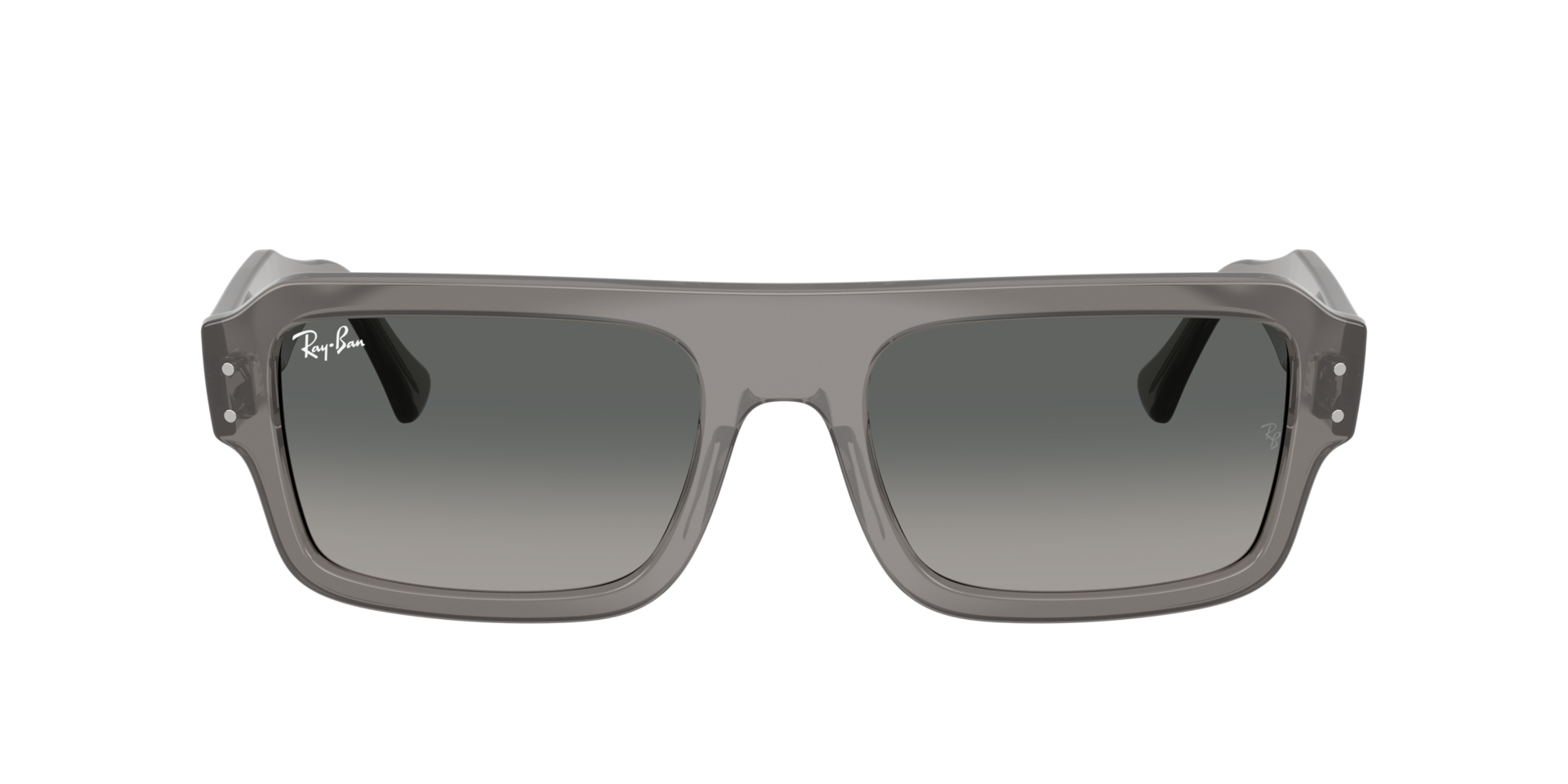 RB4454 Transparant grijs KunststofSunglass Frames van B24, met getinte lenzen