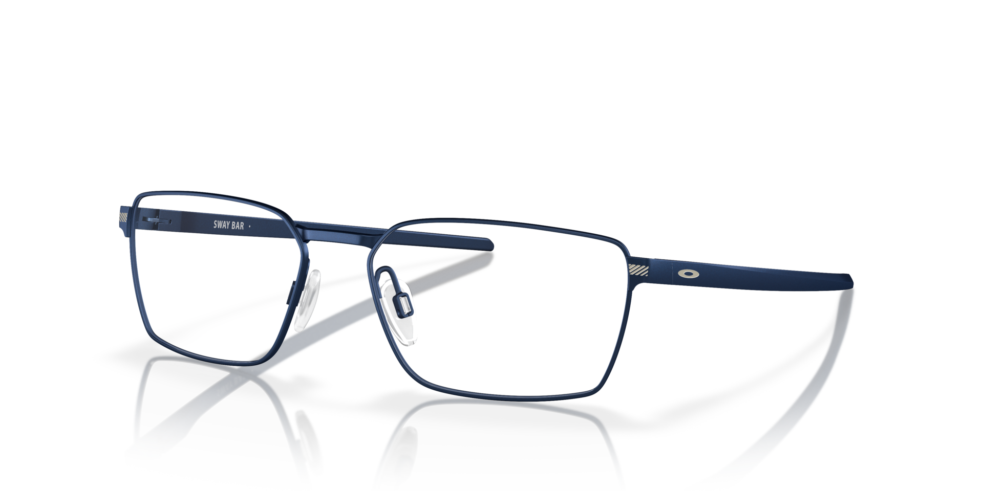 Sway Bar Matte Midnight TitanEyeglass Frames von B24, Dreiviertelansicht