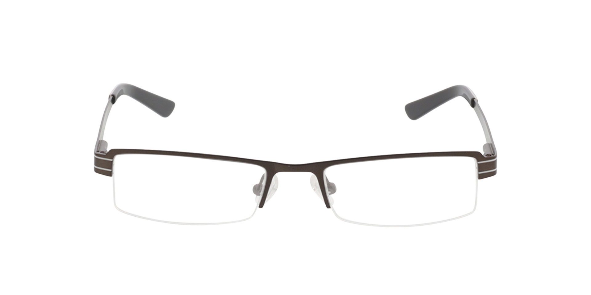 Kali Grijs MetaalEyeglass Frames van B24, Vooraanzicht