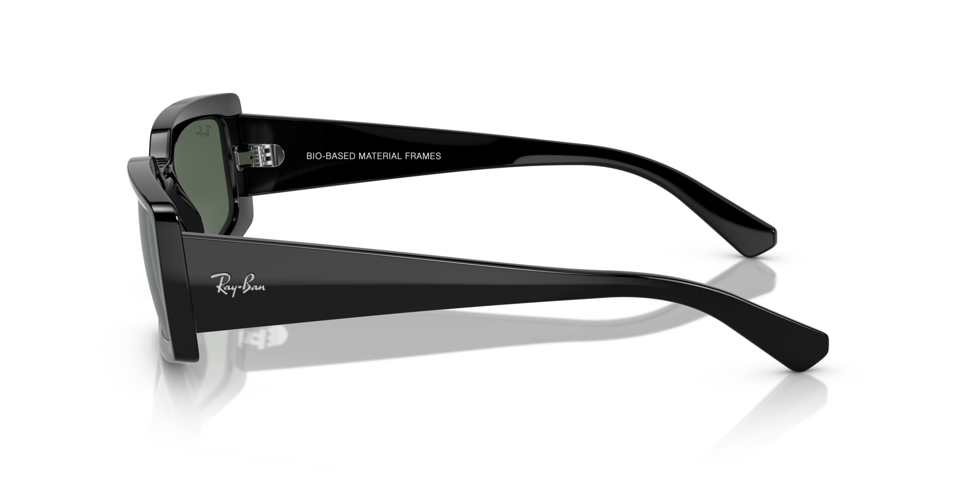 RB4395 Zwart KunststofSunglass Frames van B24, Zijaanzicht