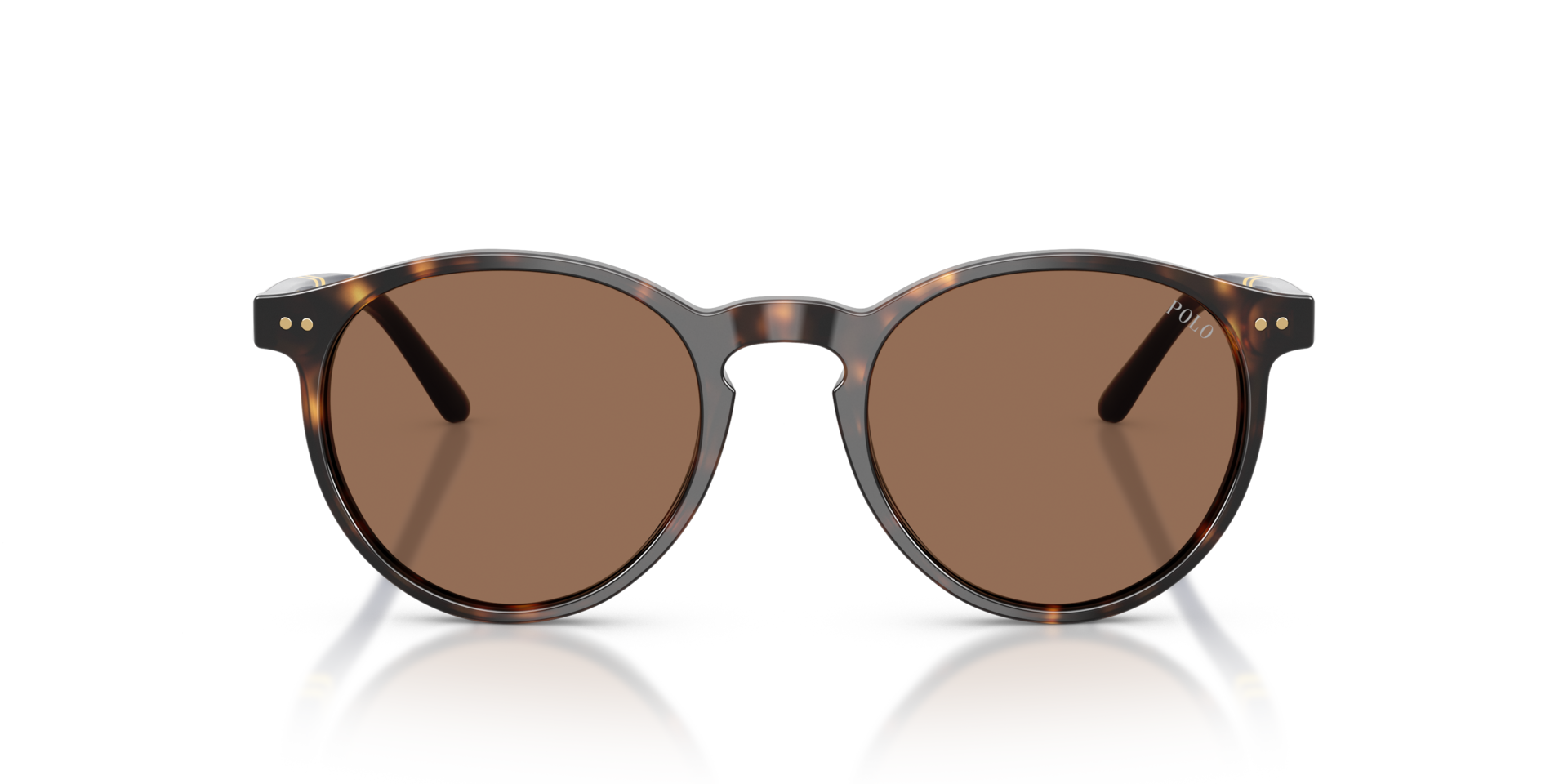 PH4236 Glanzend donker Havana AcetaatSunglass Frames van B24, Vooraanzicht