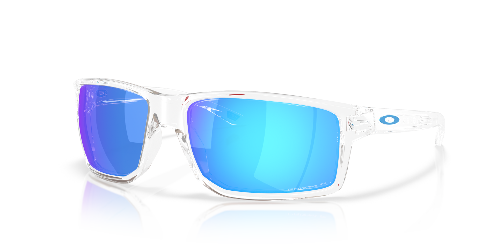 Gibston XL Helder KunststofSunglass Frames van B24, Hoekweergave