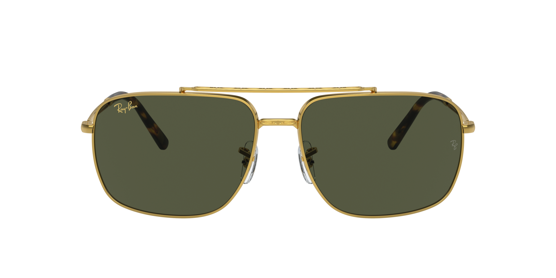 RB3796 Goud MetaalSunglass Frames van B24, met getinte lenzen