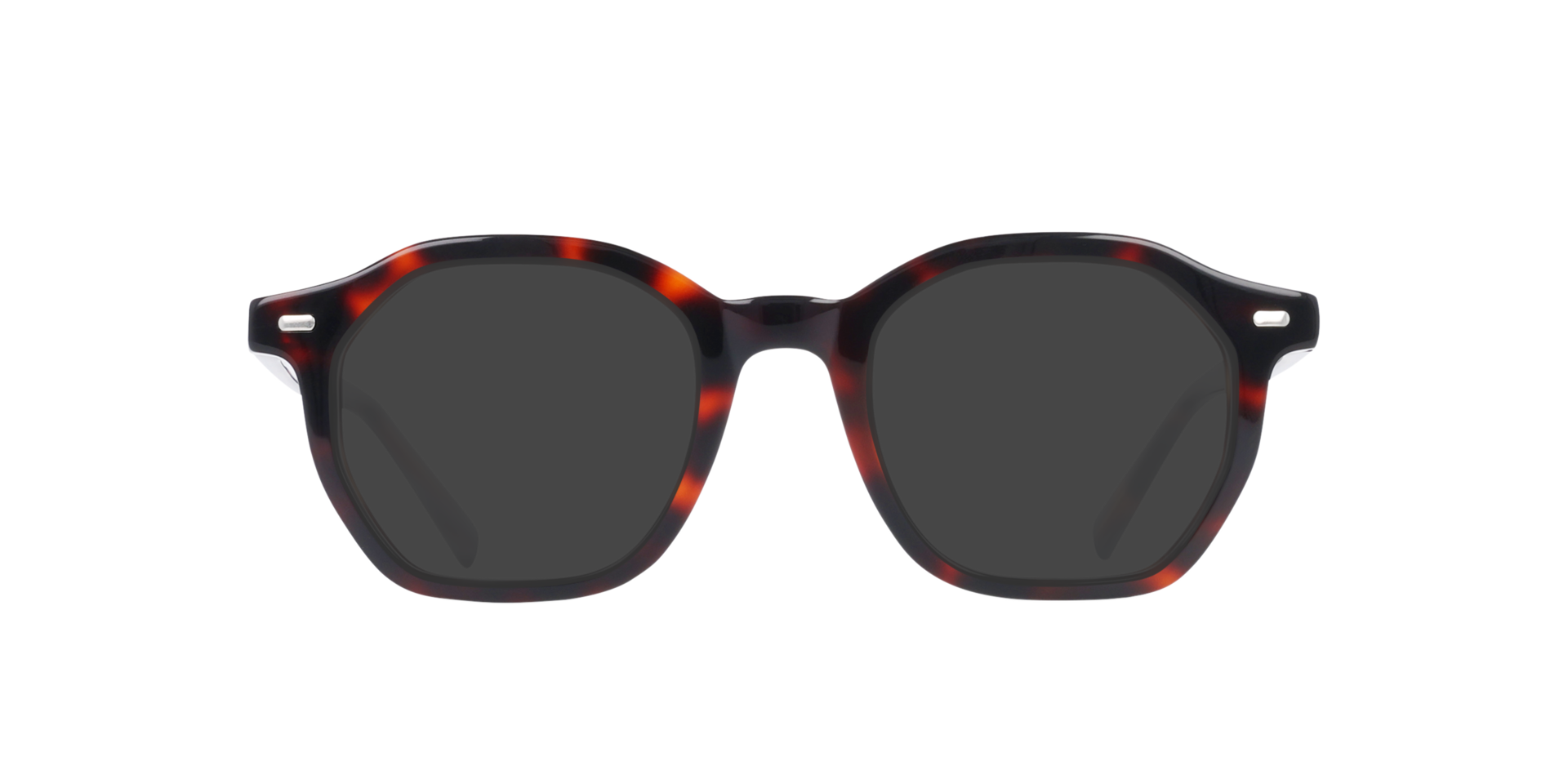 Miles Havana Braun AcetatEyeglass Frames von B24, mit getönten Gläsern