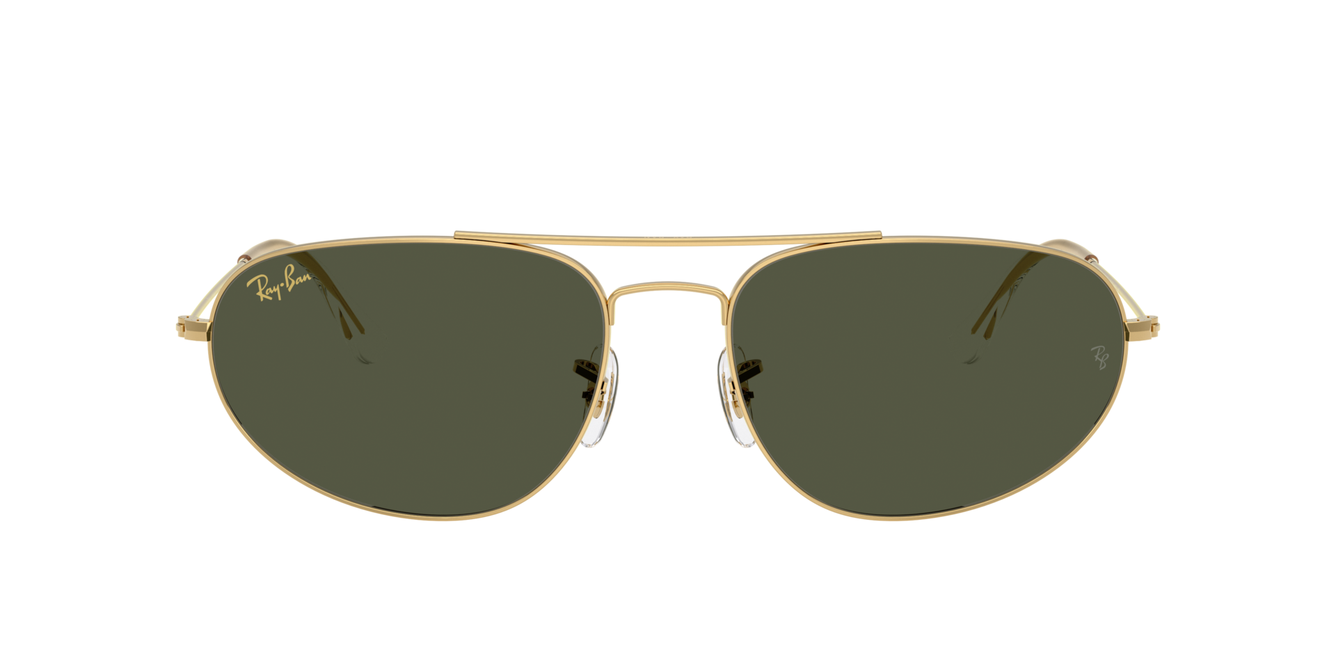 RB3945 Legend Gold MetaalSunglass Frames van B24, met getinte lenzen