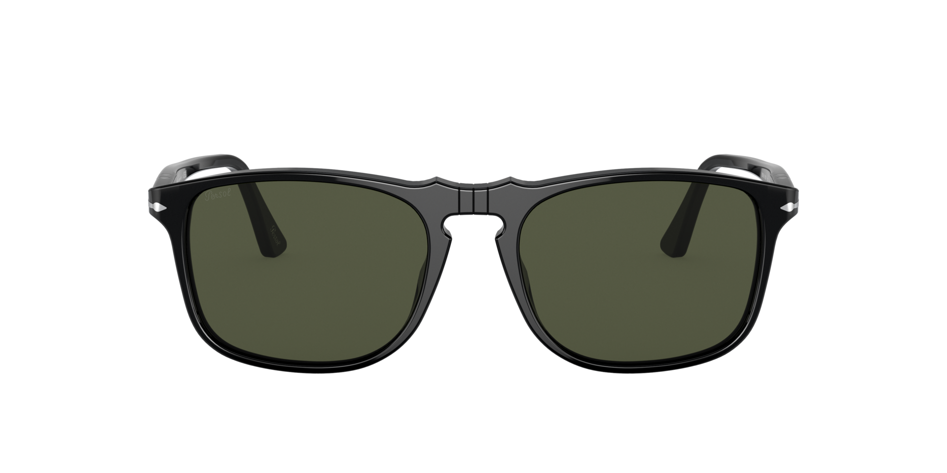 PO3059S Zwart AcetaatSunglass Frames van B24, met getinte lenzen